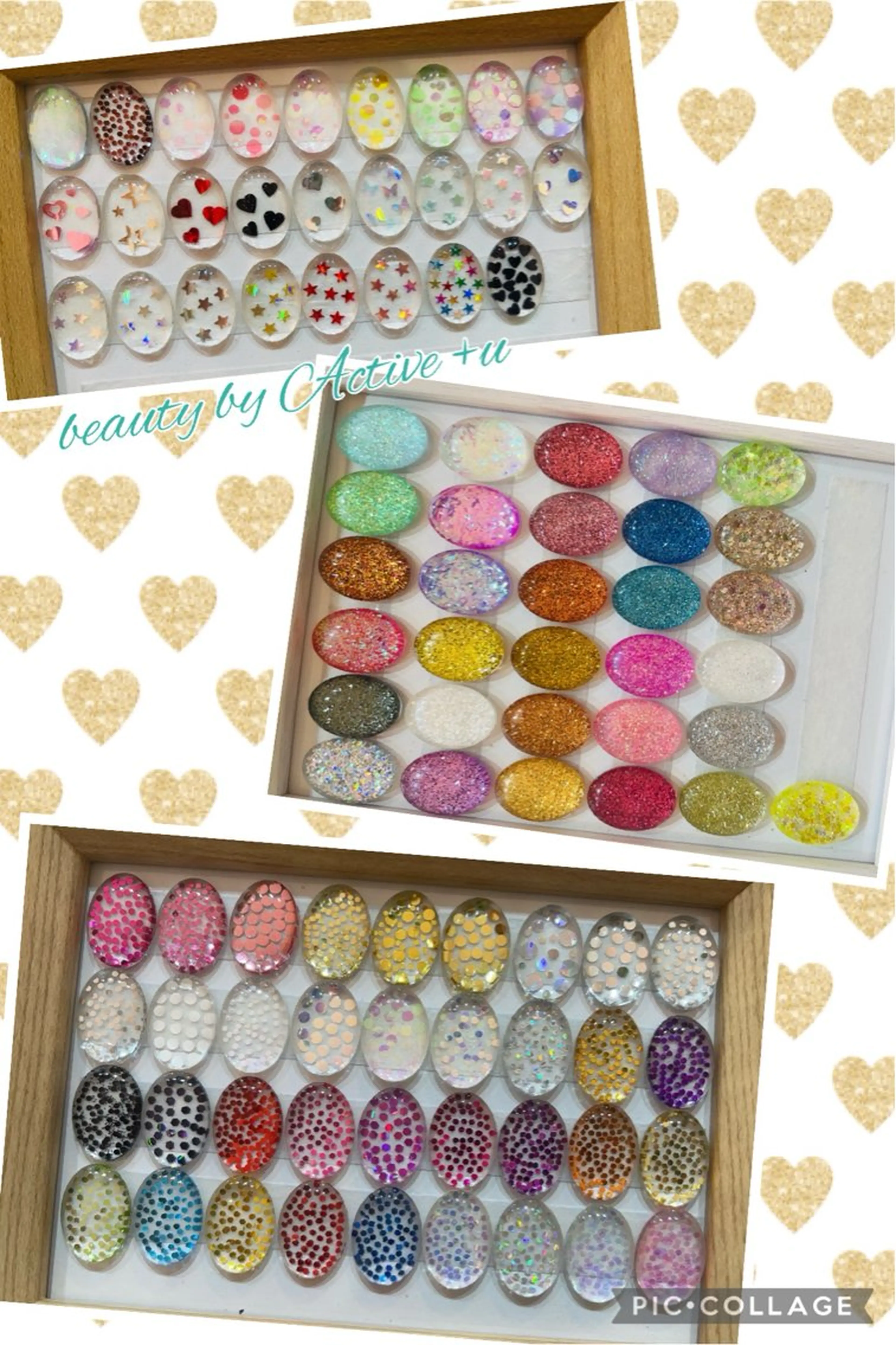 グッリッター＊ホロ💠ワンカラーオフ有·無(2色まで)の写真