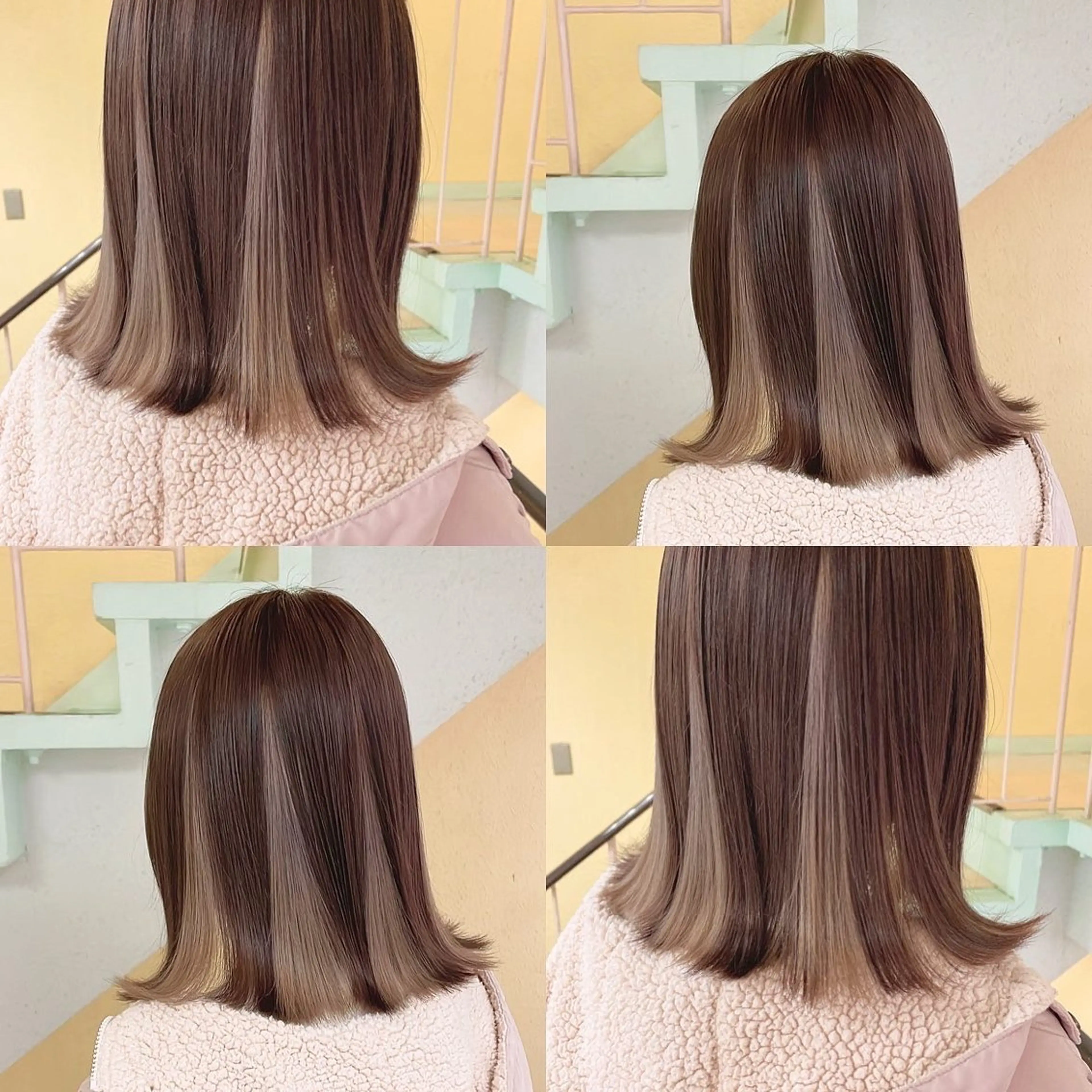 カラー ヘアカラー トリートメント 渋谷:インナーカラー ／🍒エリカ🍒のヘアスタイル