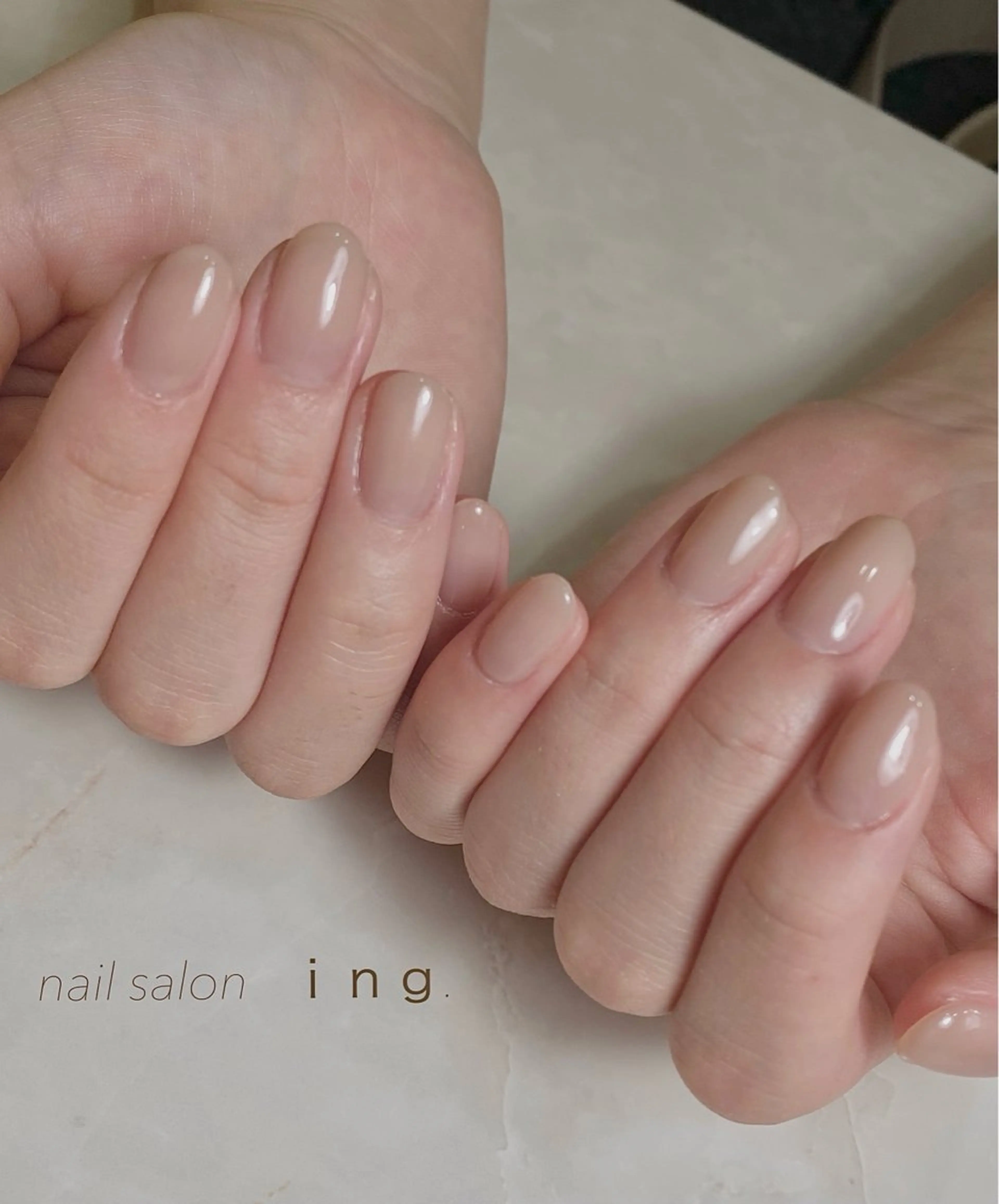 ネイル ワンカラーネイル ｉｎｇ .のネイルデザイン