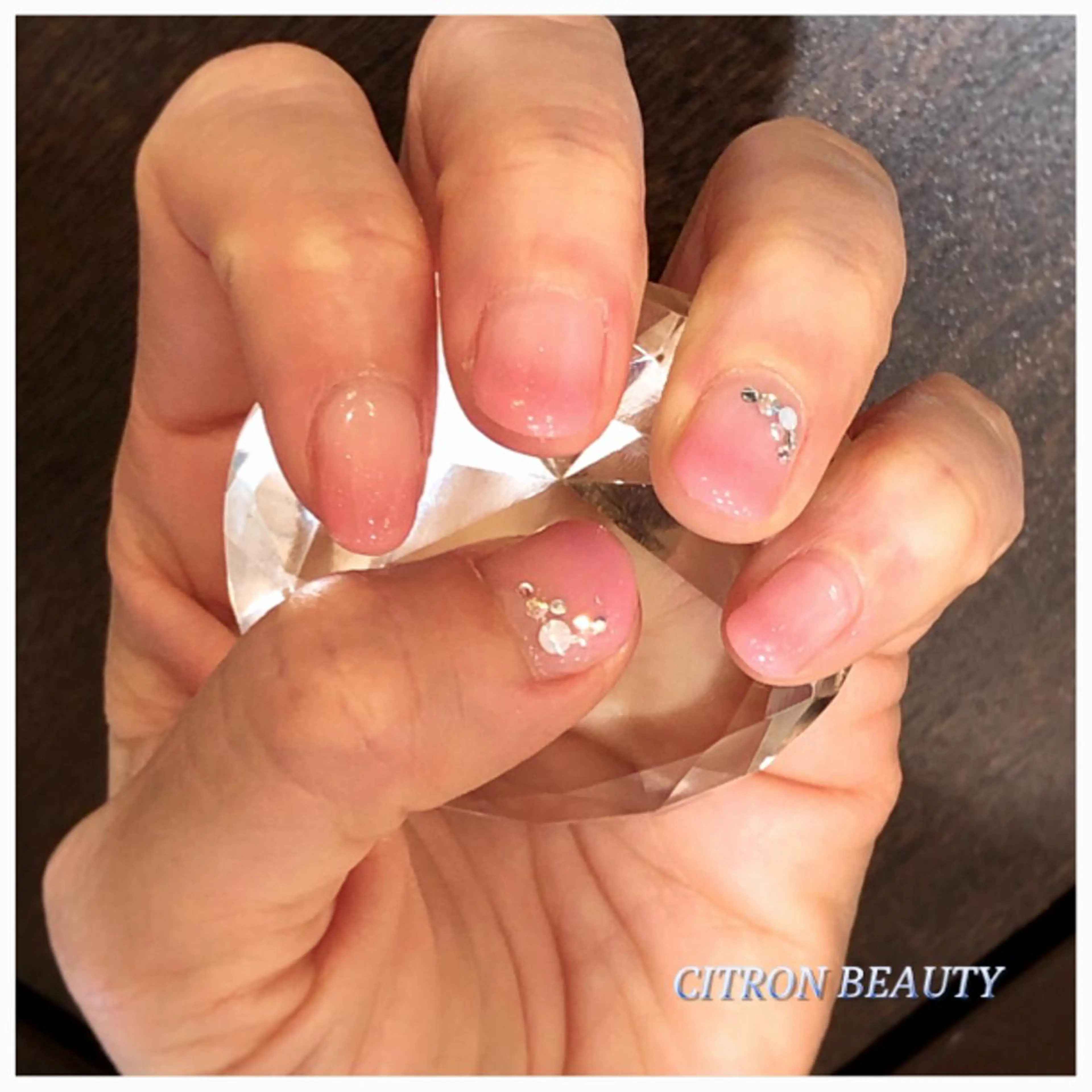 ネイル 桜ネイル グラデーション 卒業式 CITRON NAIL💅練習生のネイルデザイン