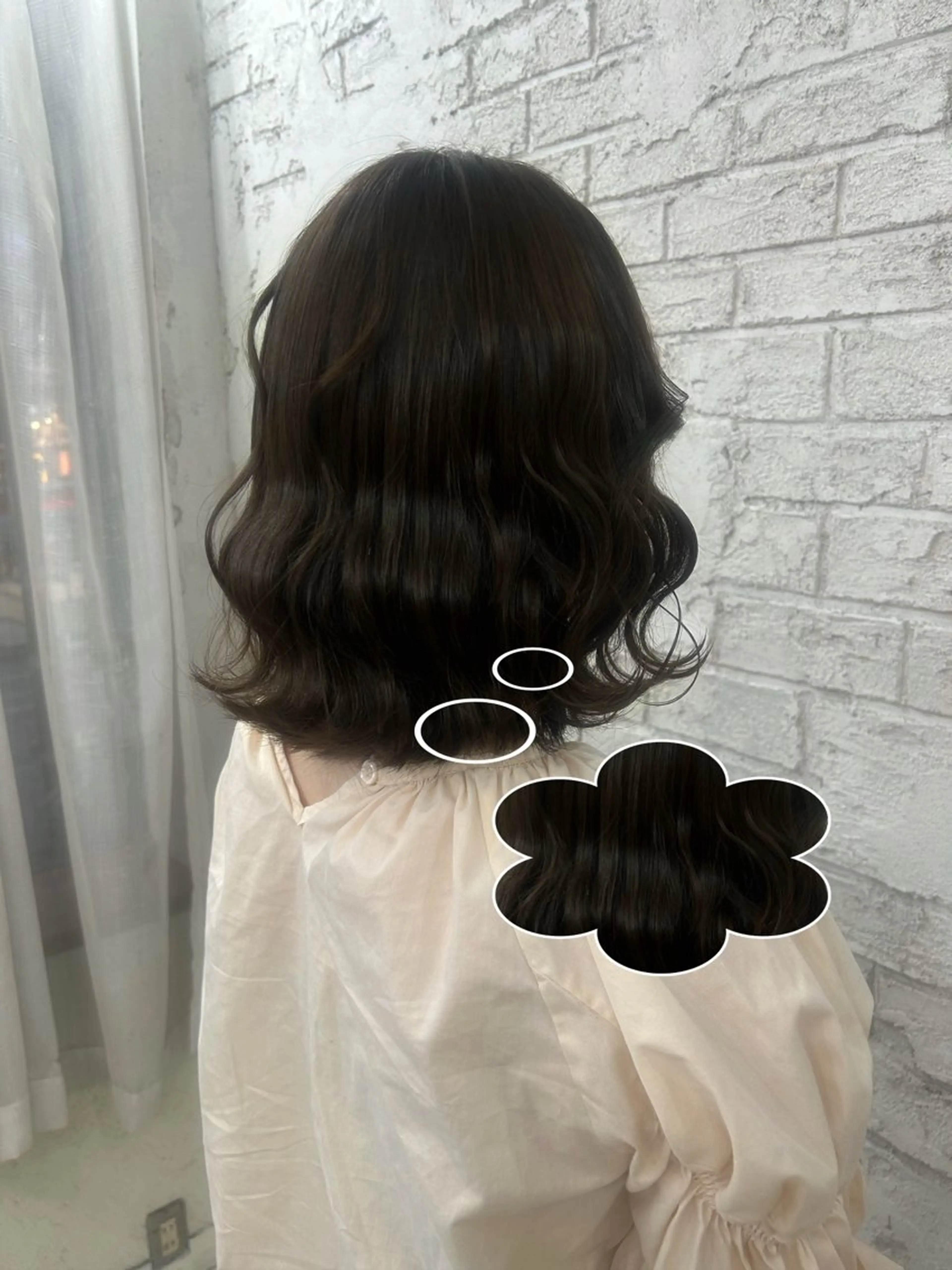 セミロング ヘアカラー 🍀カットモデル 募集あこ🎶🎀のヘアスタイル