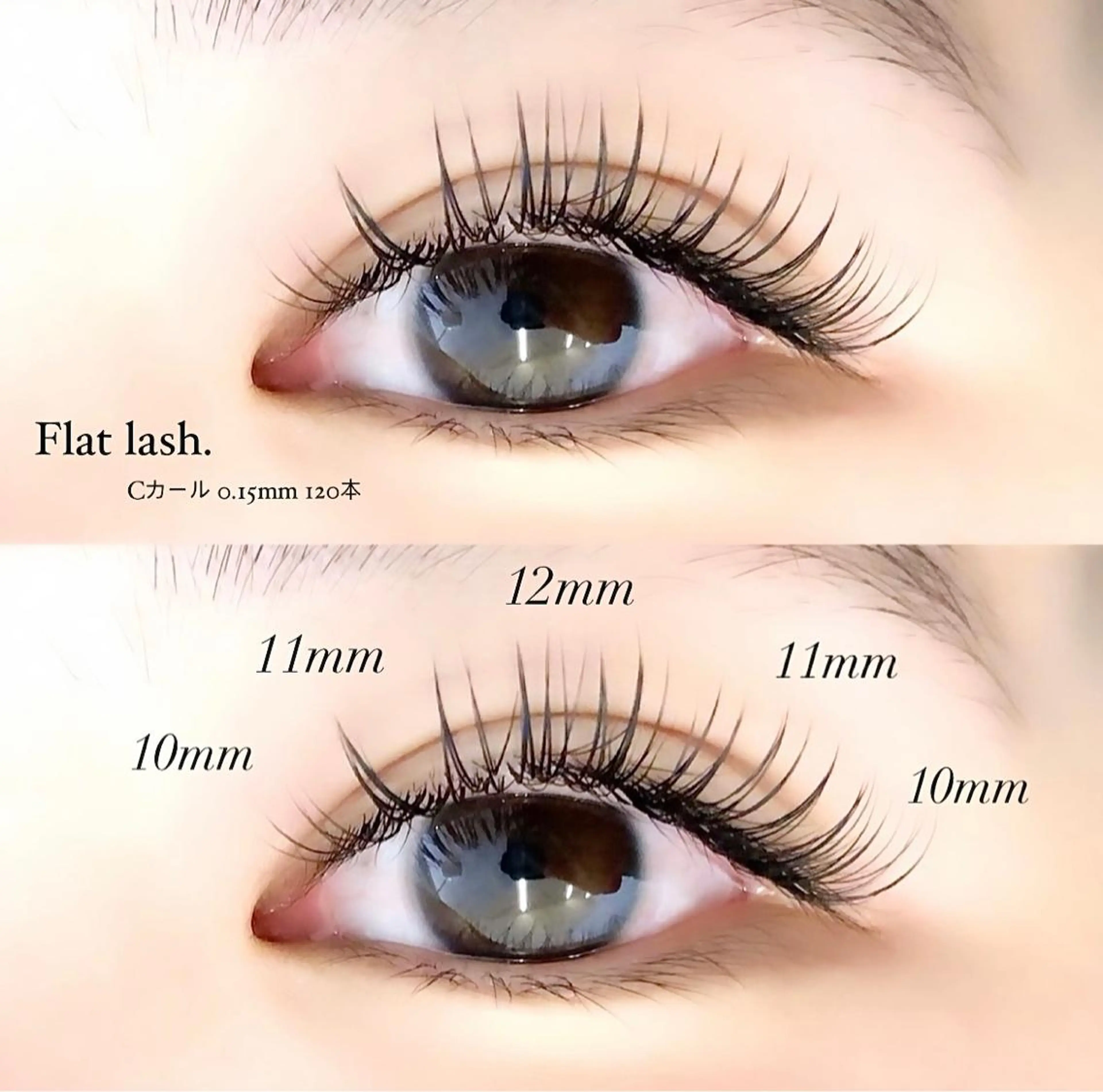 マツエク・マツパ フラットラッシュ beauty garden所属・beauty garden🌿のマツエク・マツパデザイン