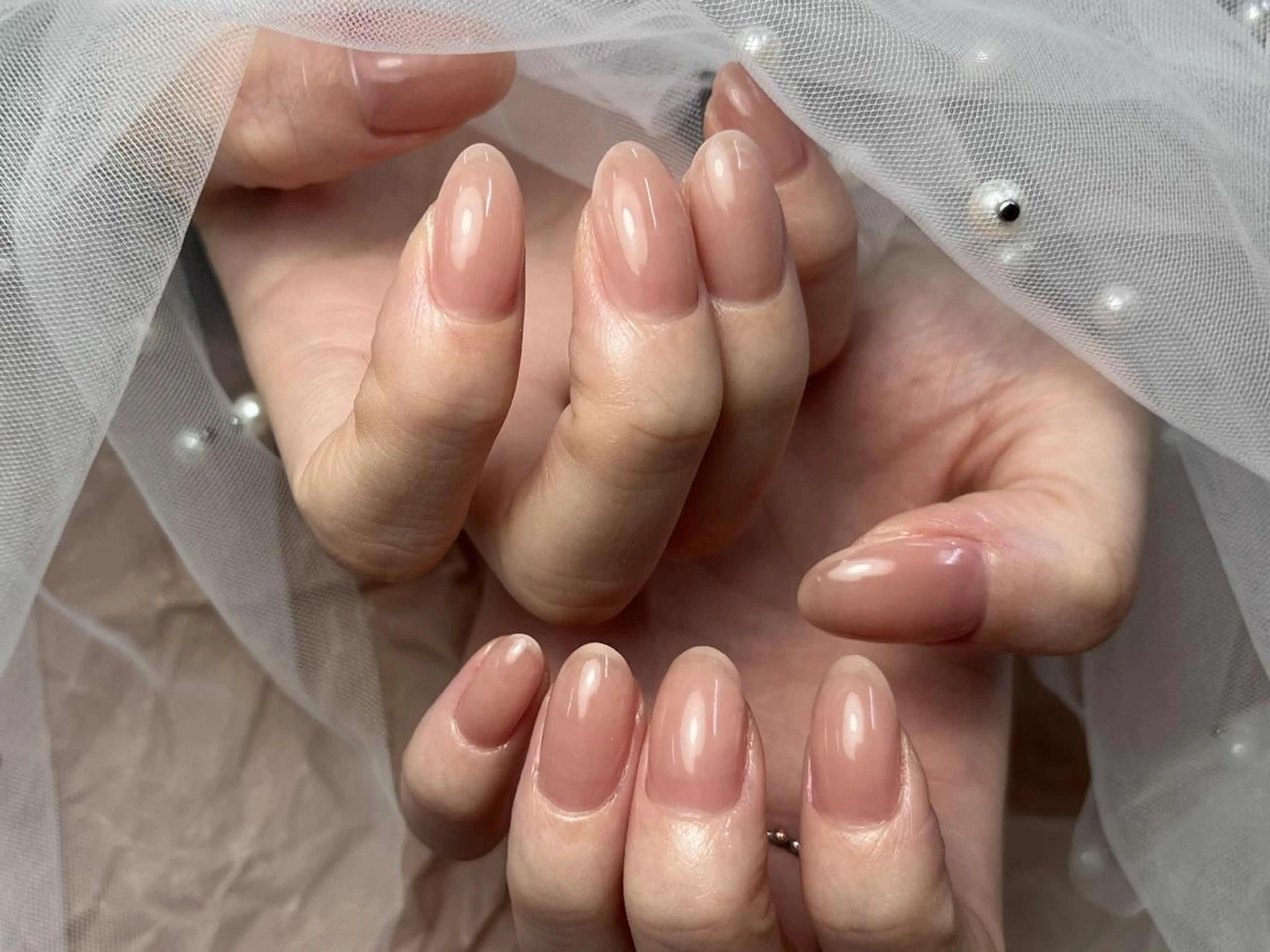 ネイル オフィスネイル シンプルネイル ハンドネイル ToliyDeliy Nail Salonのネイルデザイン