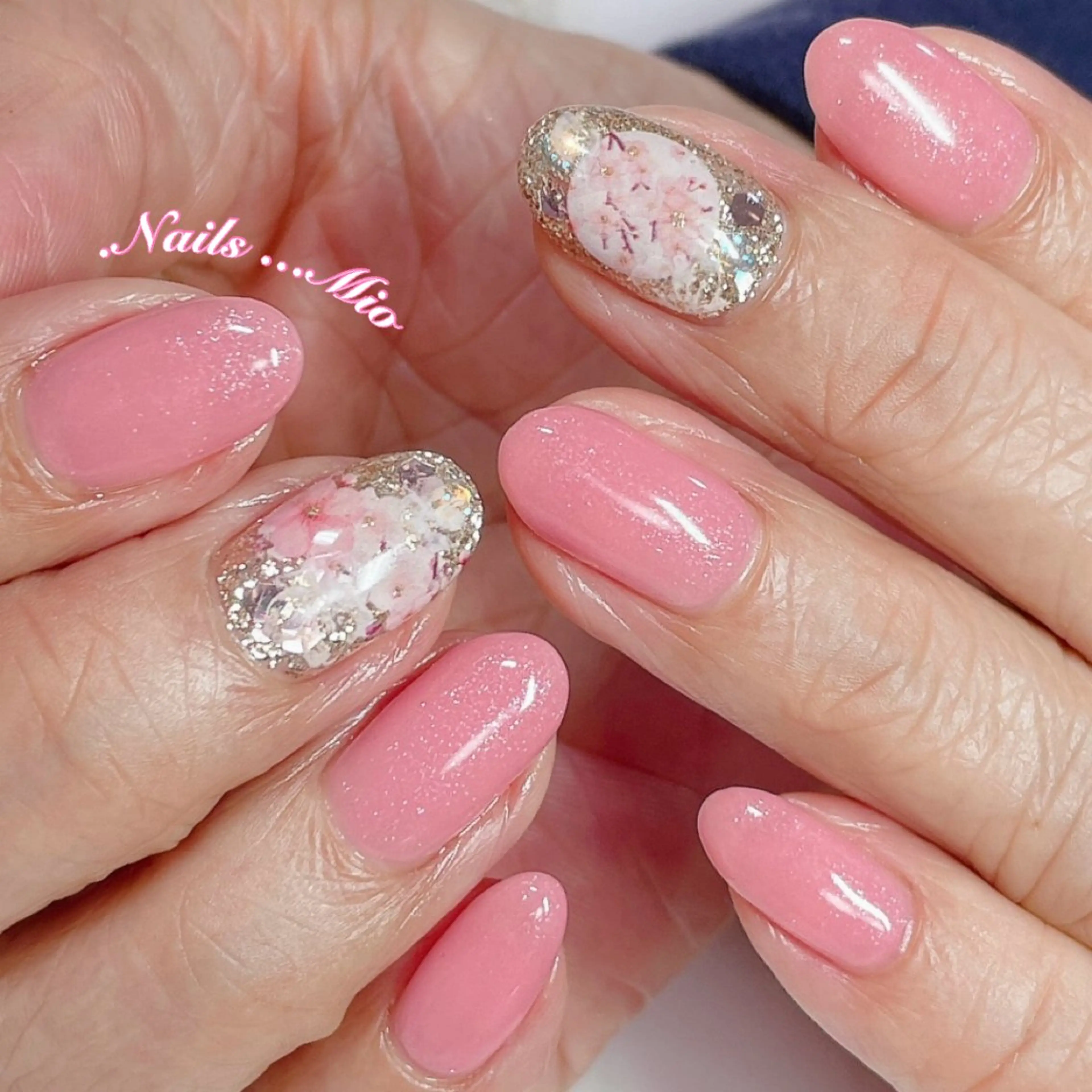 ネイル アートネイル ジェルネイル ワンカラーネイル .Nails Mio 赤羽西ネイルサロンのネイルデザイン