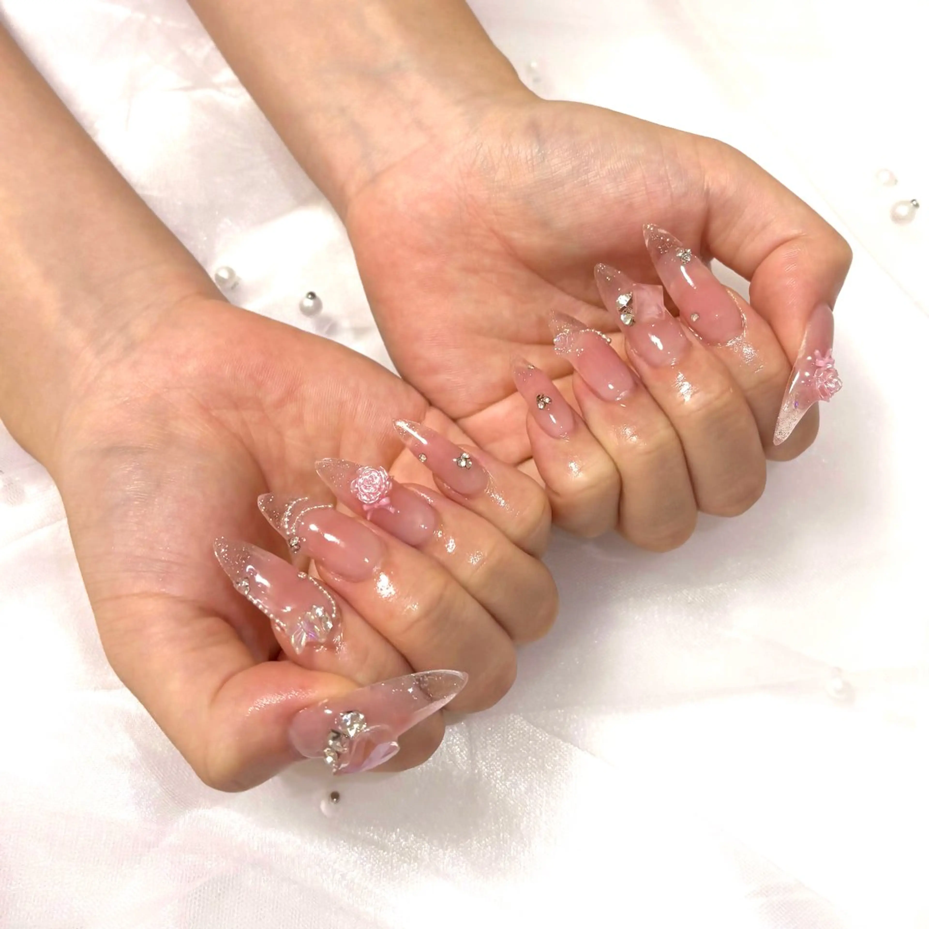 ネイル ハンドネイル Sharesalonmariris所属・韓国/ワンホン/ yukiのネイルデザイン