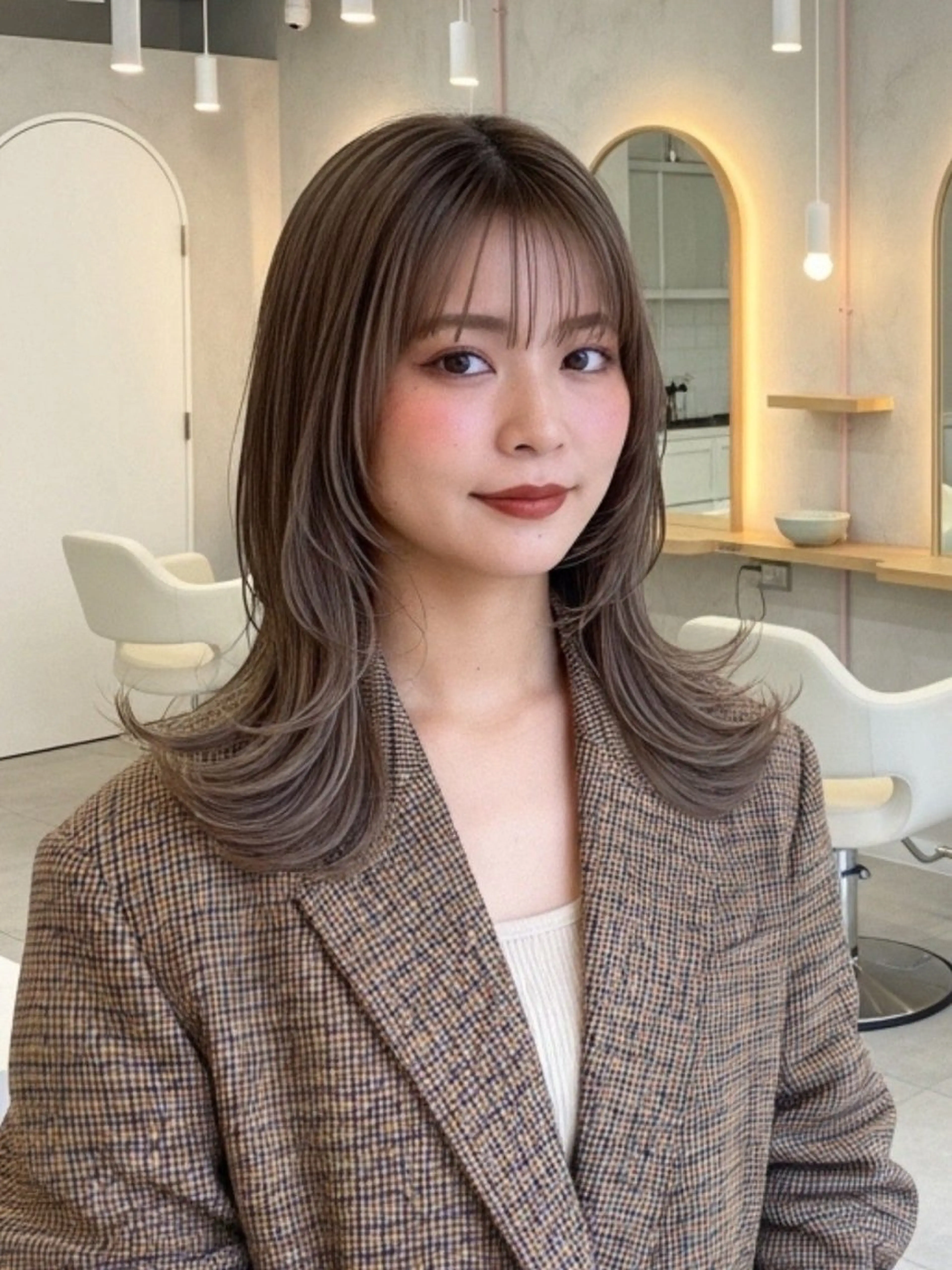 ロング 似合わせボブ✖️ 韓国レイヤー✨小関のヘアスタイル