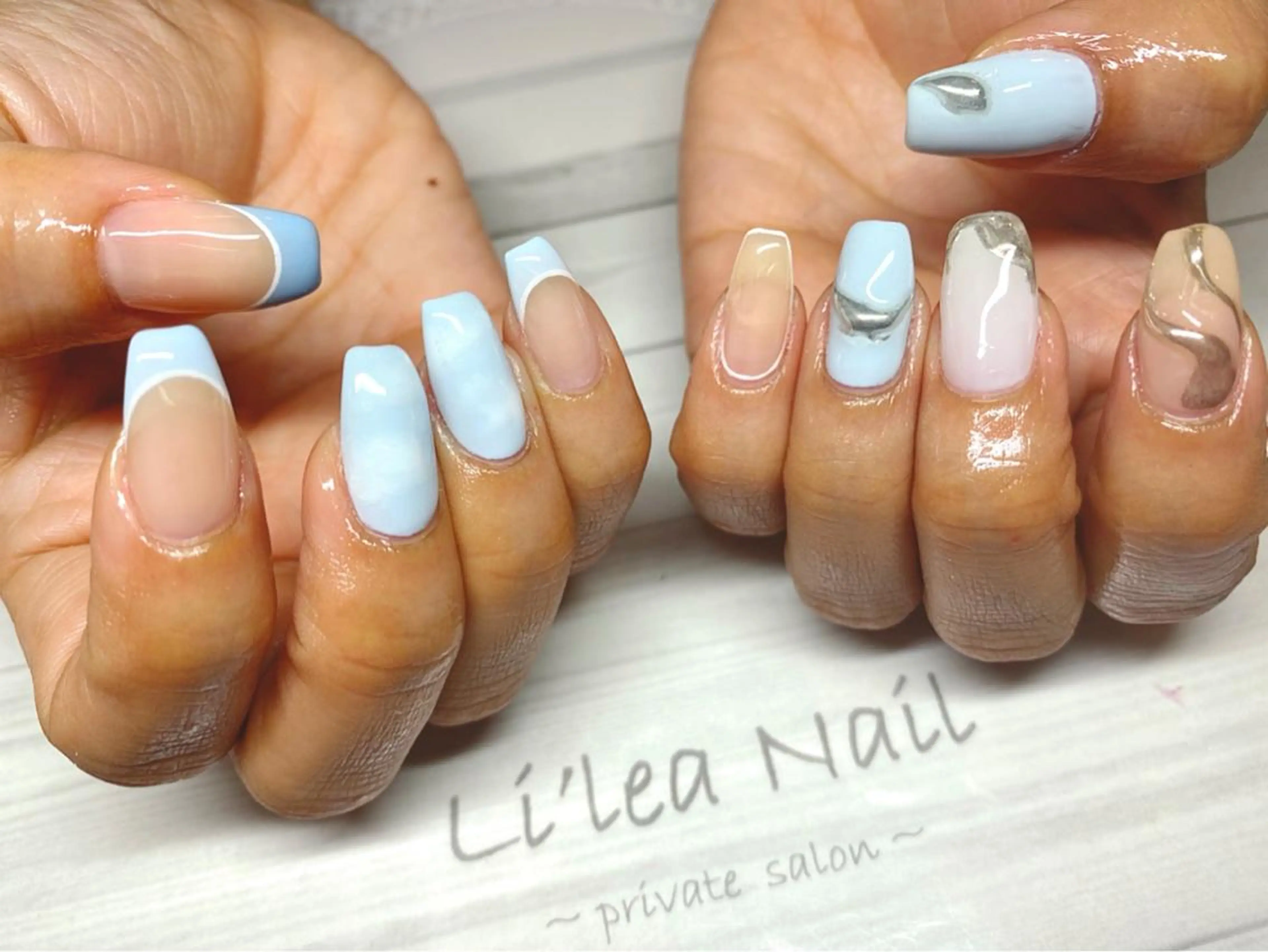 ネイル Li'leaNail AINAのネイルデザイン