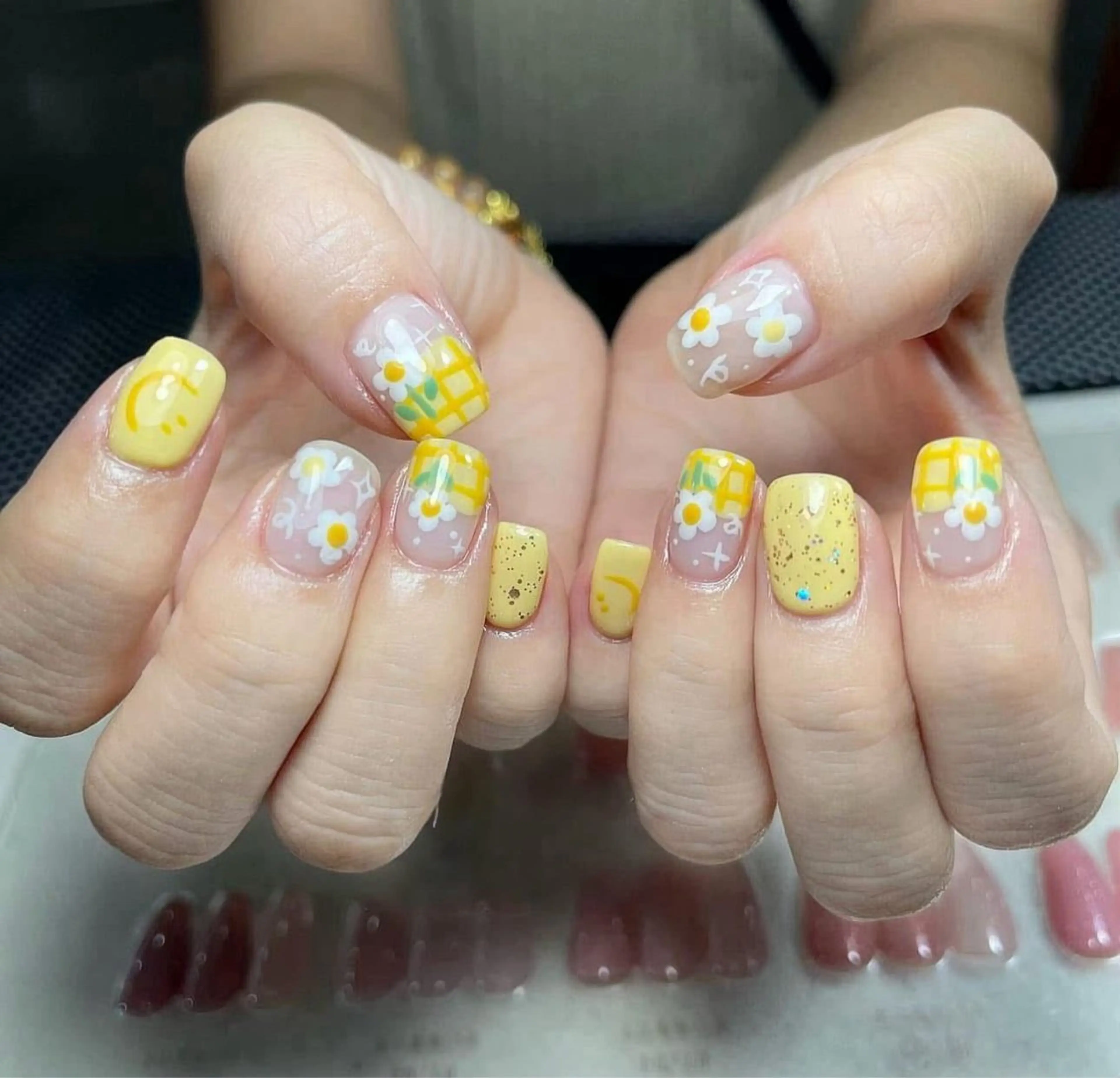 ネイル アートネイル 成人式 ジェルネイル ニュアンスネイル ネイルチップ Kora Nailのネイルデザイン