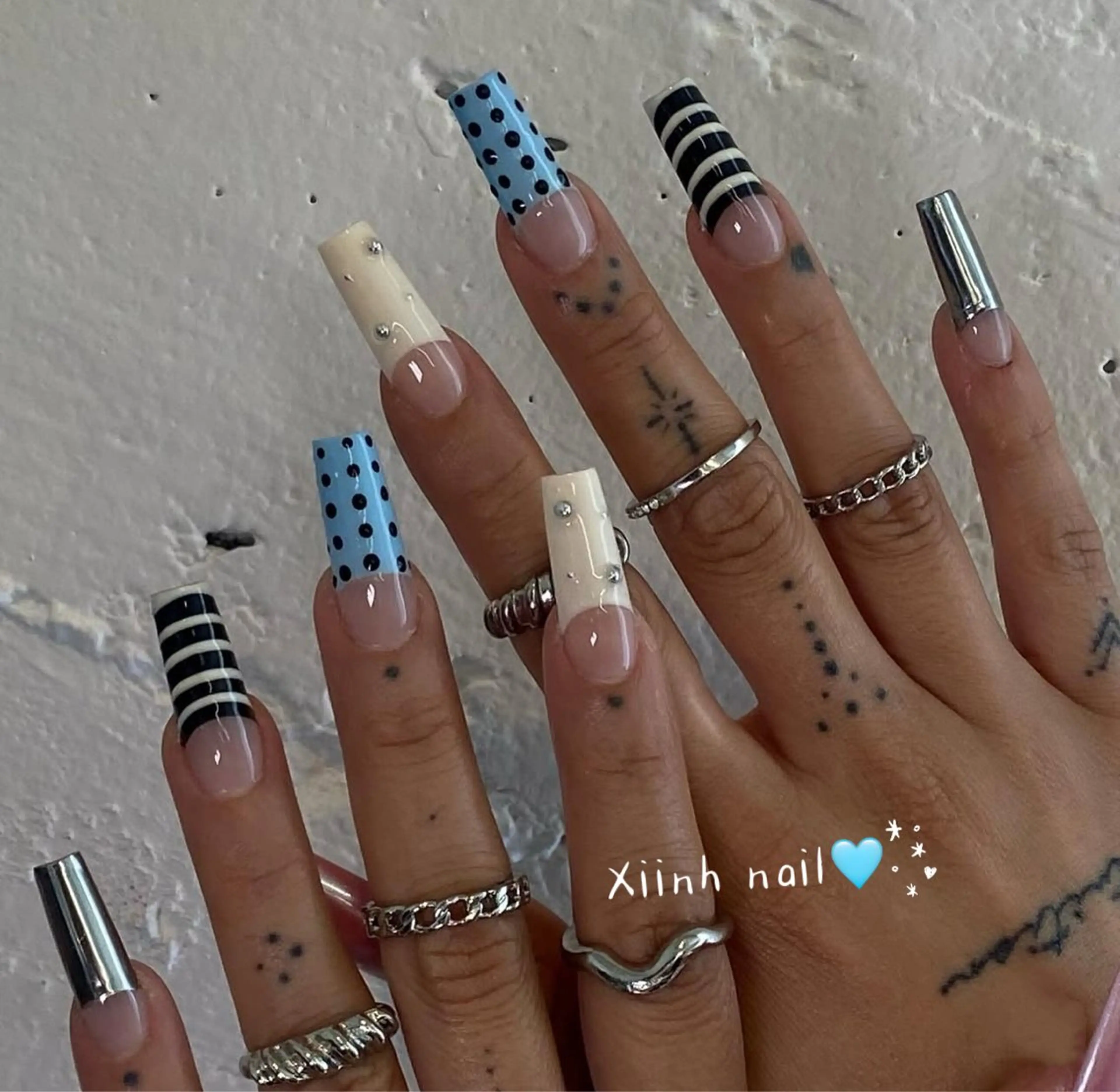 ネイル チークネイル 桜ネイル 長さ出し フットネイル ジェルネイル ハンドネイル XIINH NAIL SALONのネイルデザイン