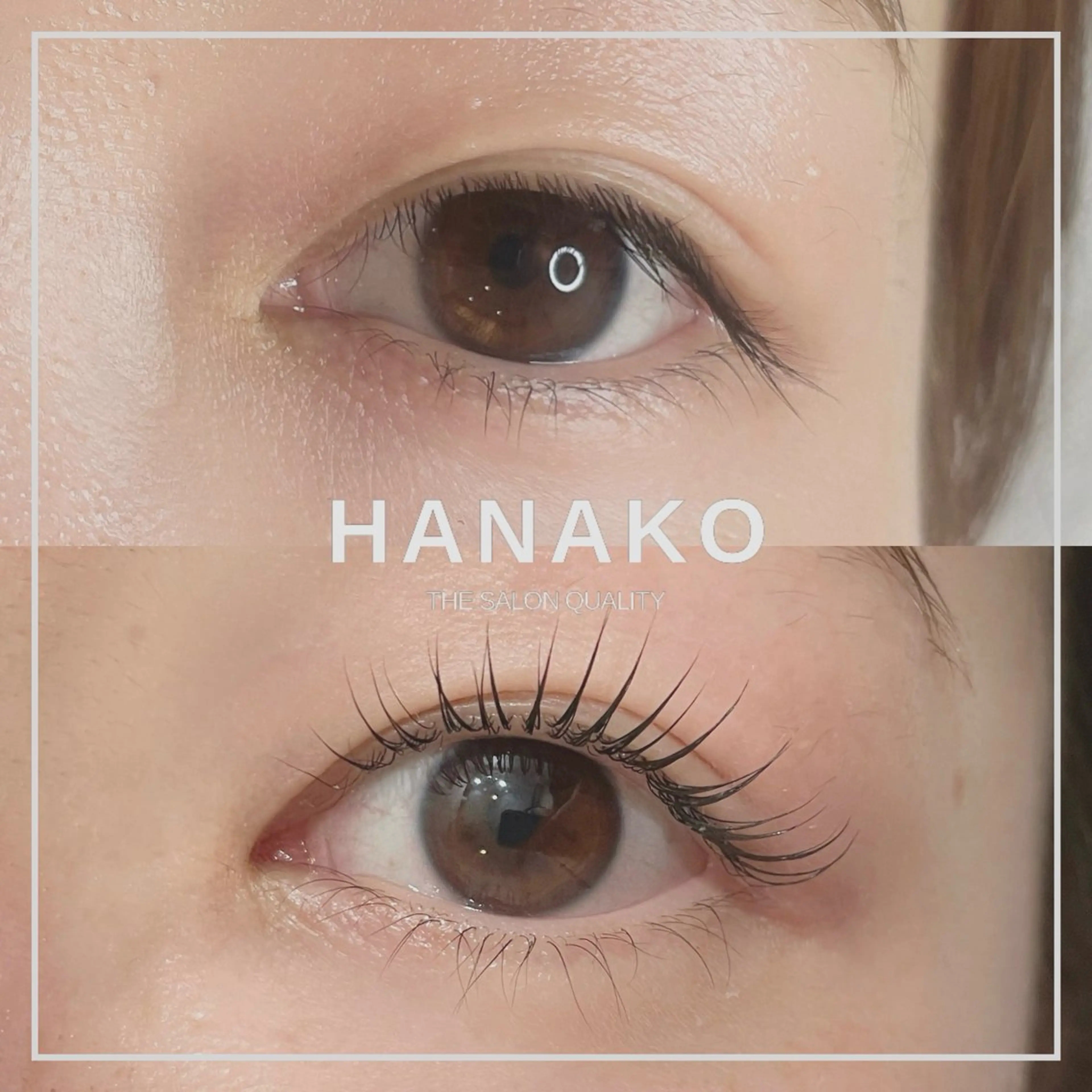 マツエク・マツパ マツパ HANAKO 　西村 梓のマツエク・マツパデザイン