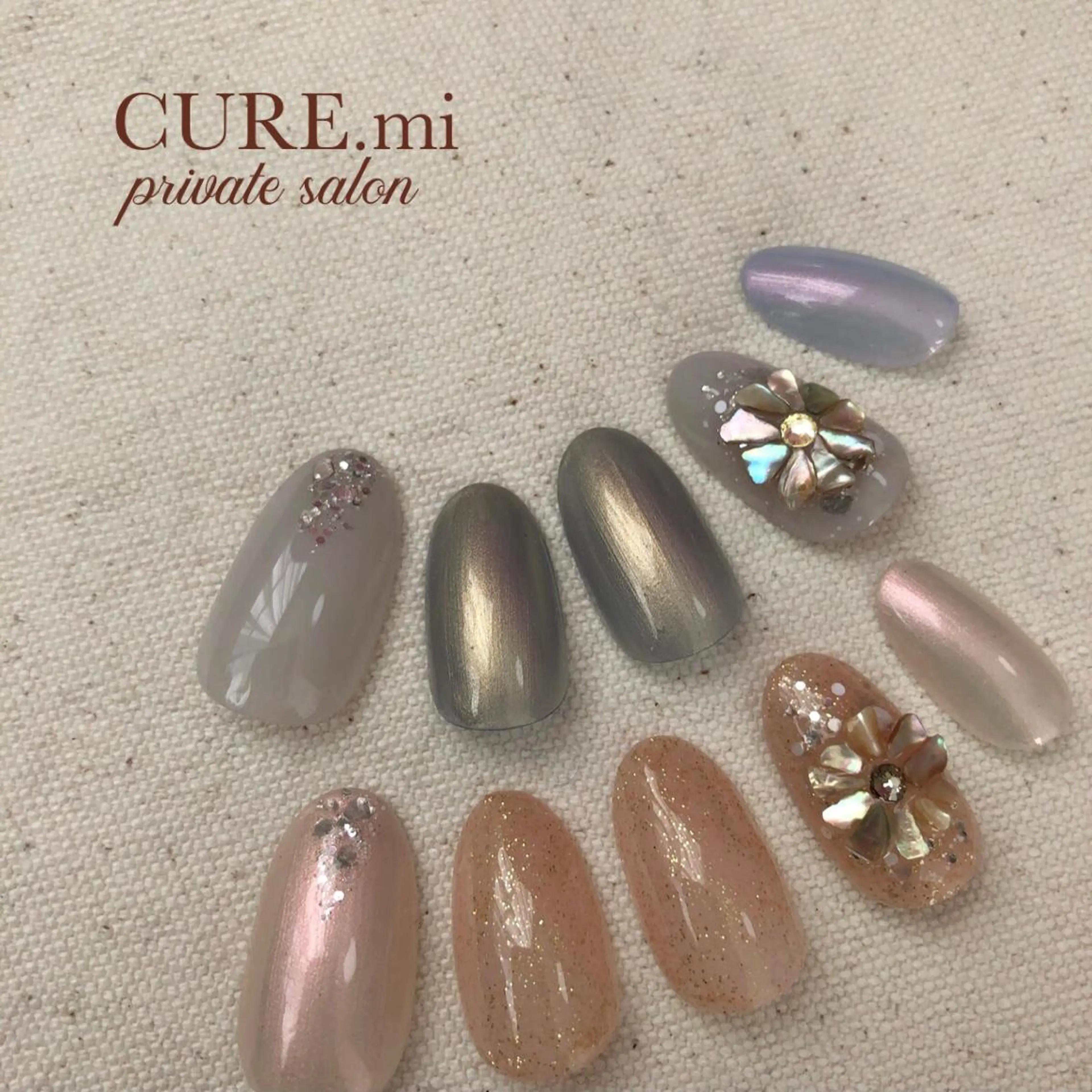 ネイル フラワーネイル 冬ネイル ハンドネイル ハンドケア 伊藤 美香のその他イメージ