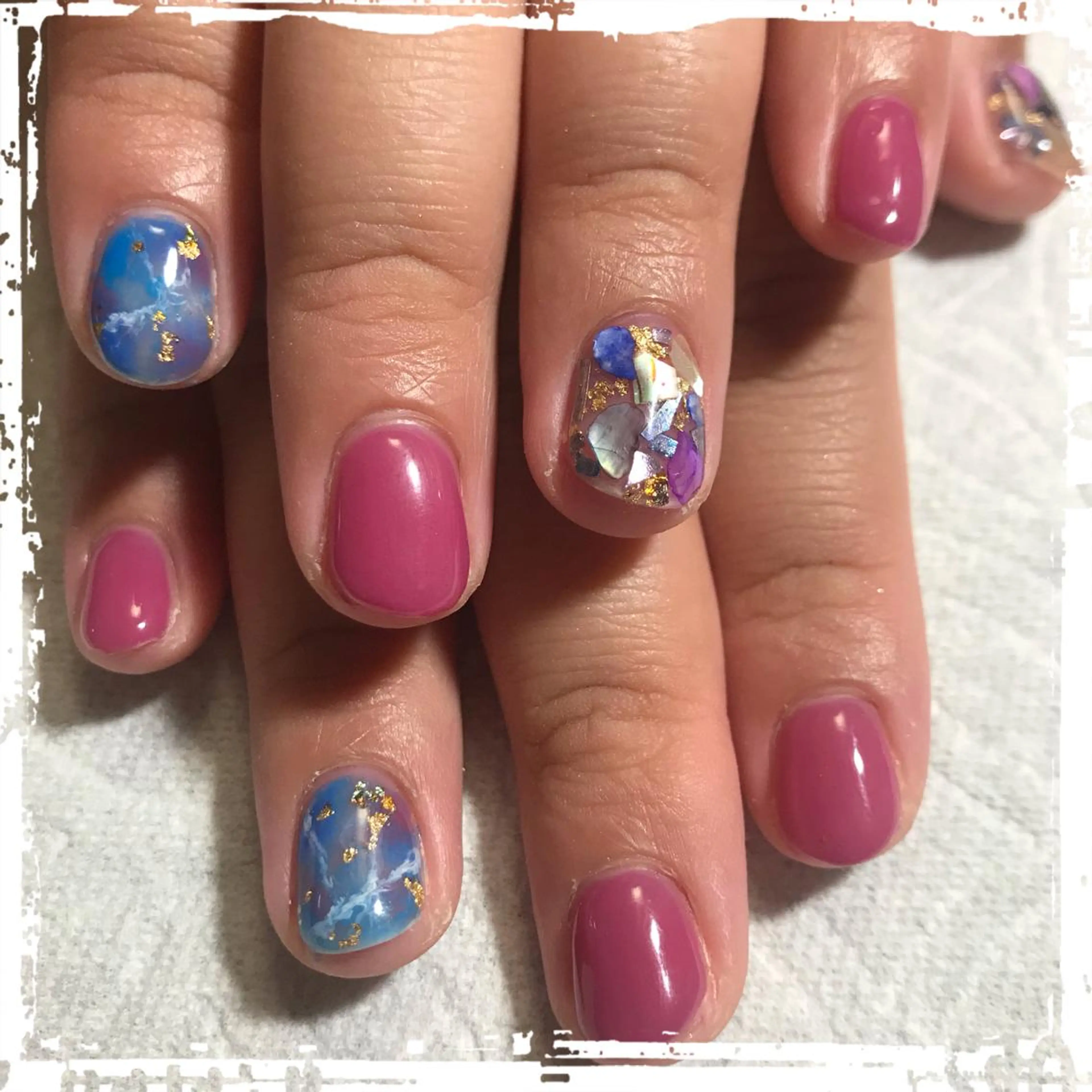 ネイル ECLAT エクラ所属・寺山 千鶴のネイルデザイン