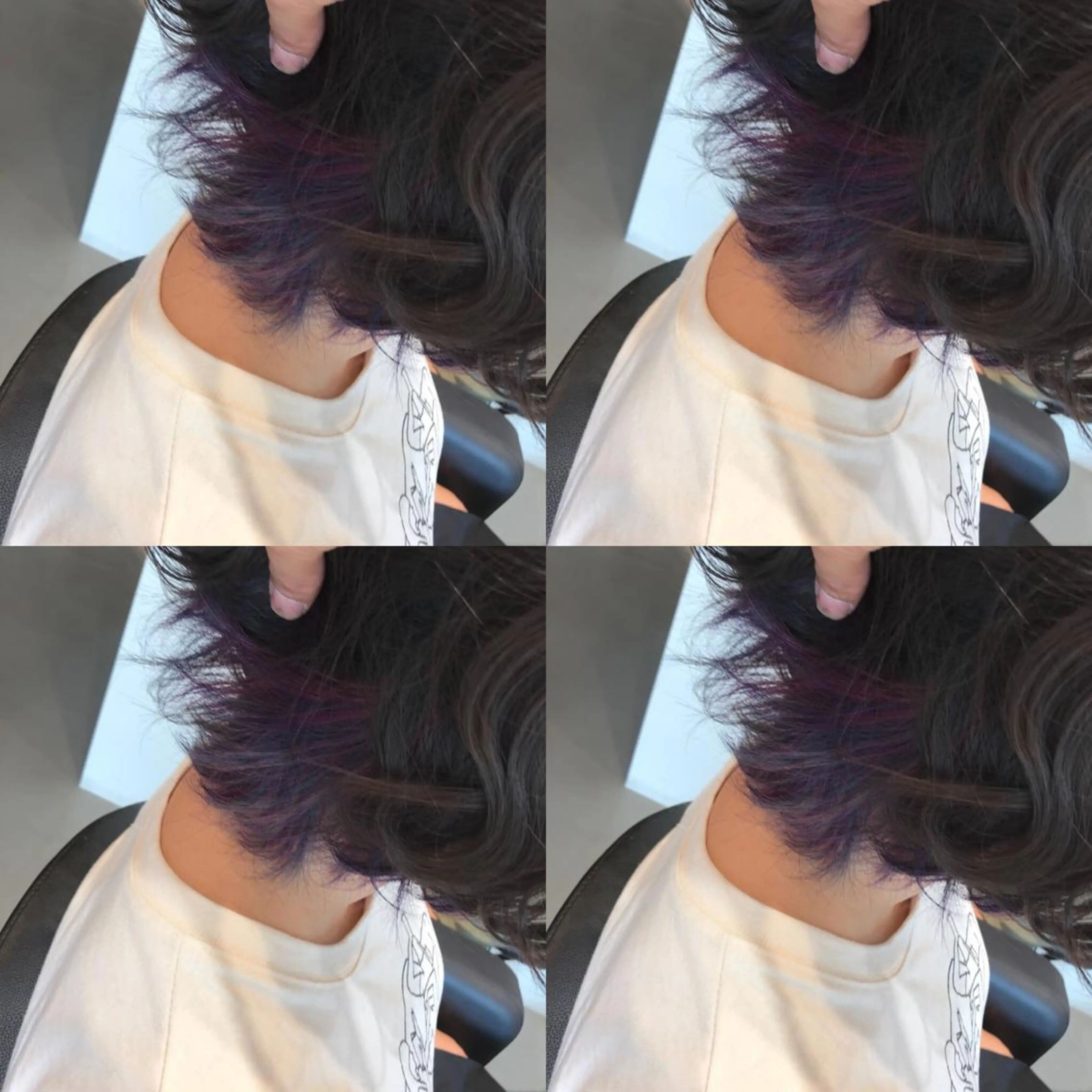 ショート カラー ユニコーンカラー 大久保 隆蔵のヘアスタイル