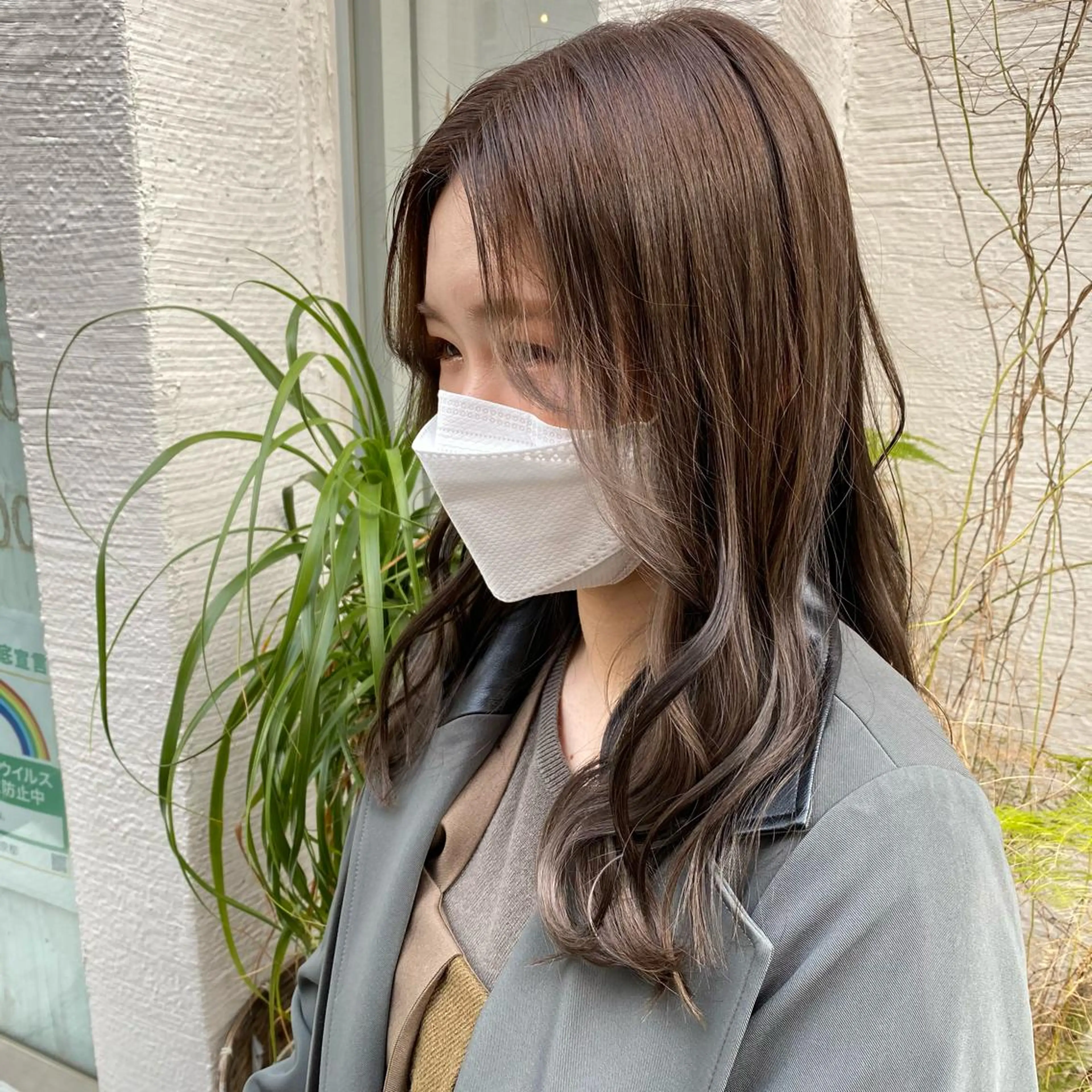 セミロング カラー uros.所属・メンズパーマ/ エクステ🌞セナのヘアスタイル