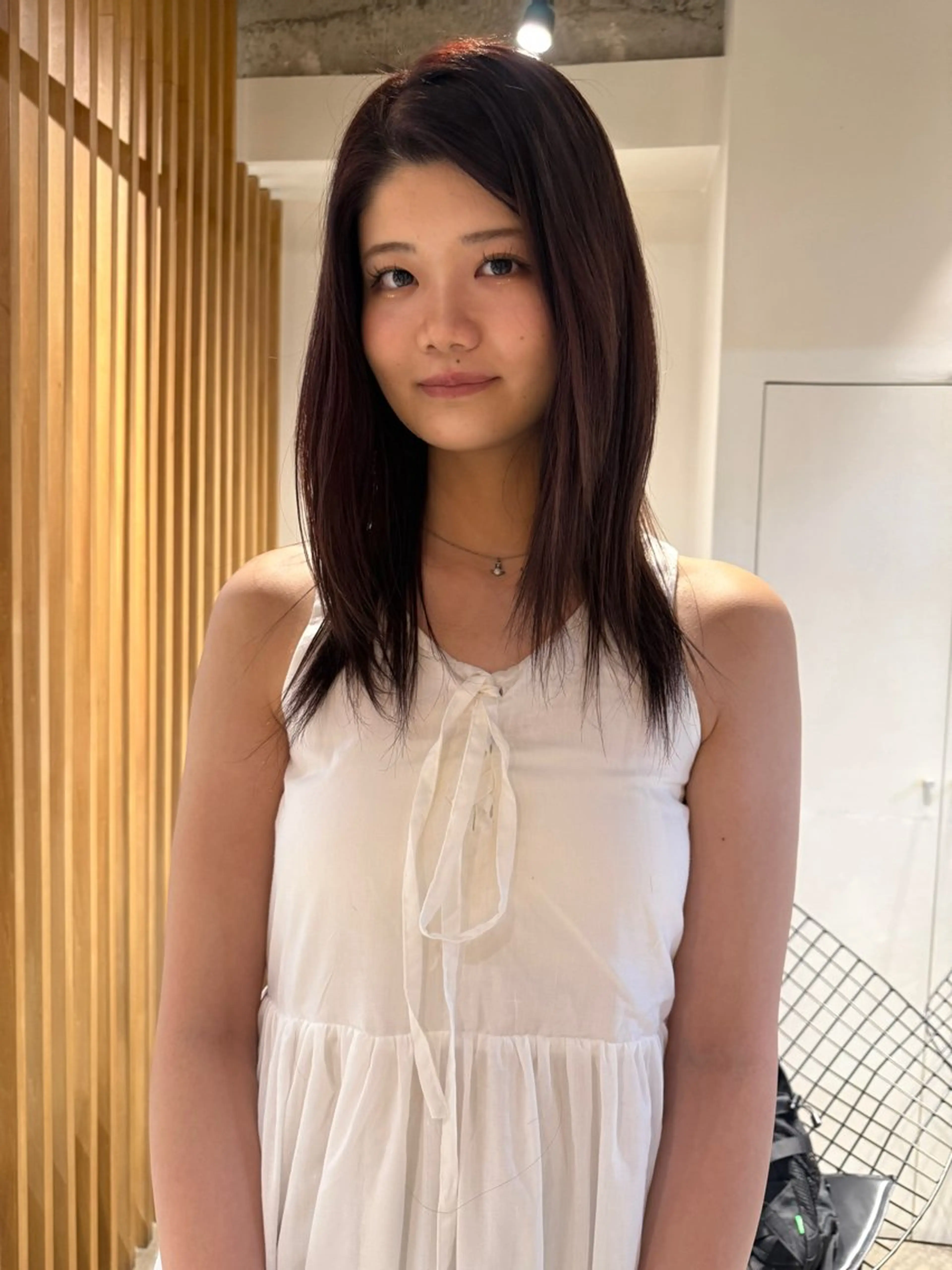 ロング 縮毛矯正 r i i / ナチュラルカラーのヘアスタイル