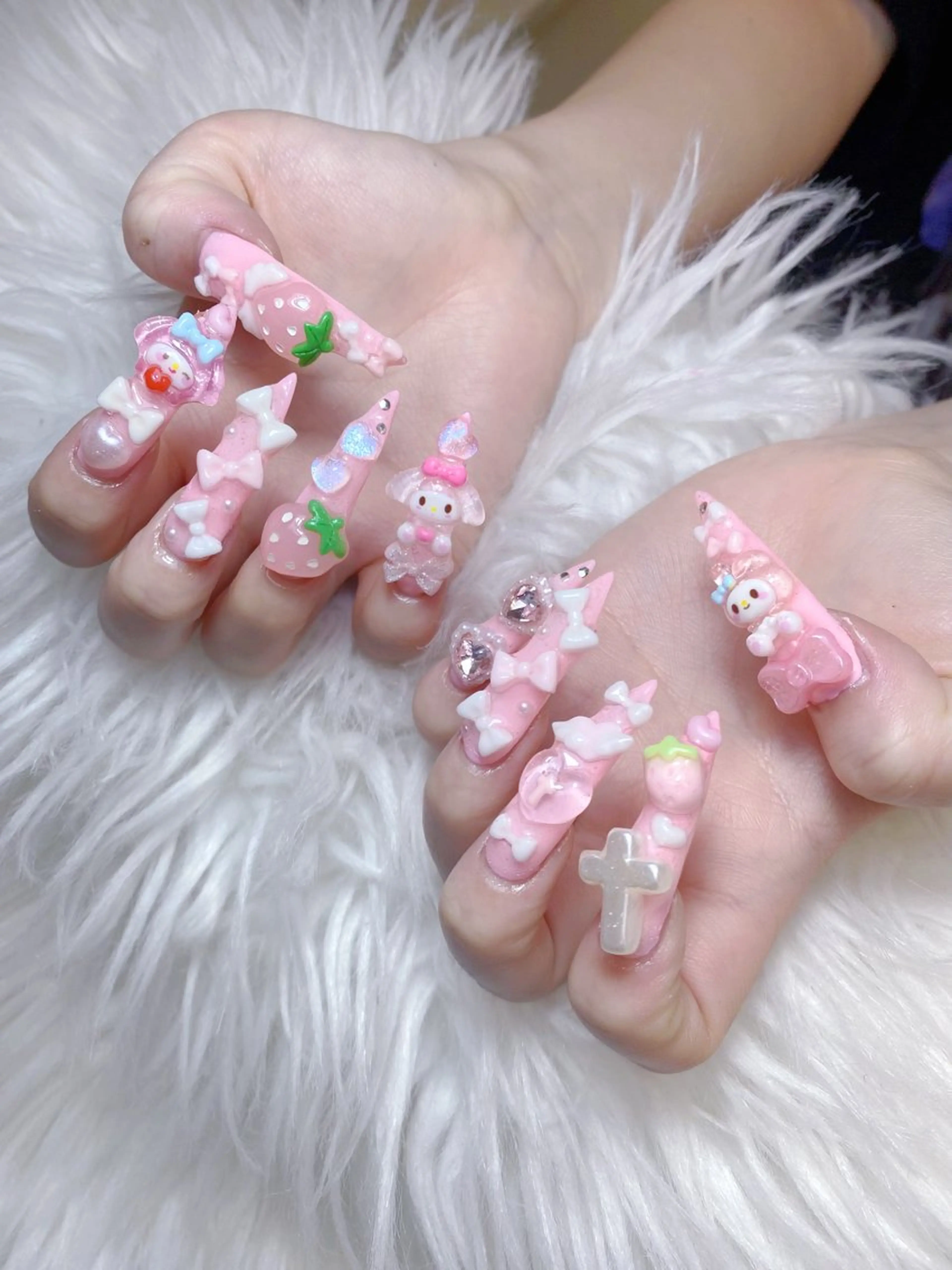 ネイル ハンドネイル ハンドケア Anh Nail 歌舞伎町のネイルデザイン