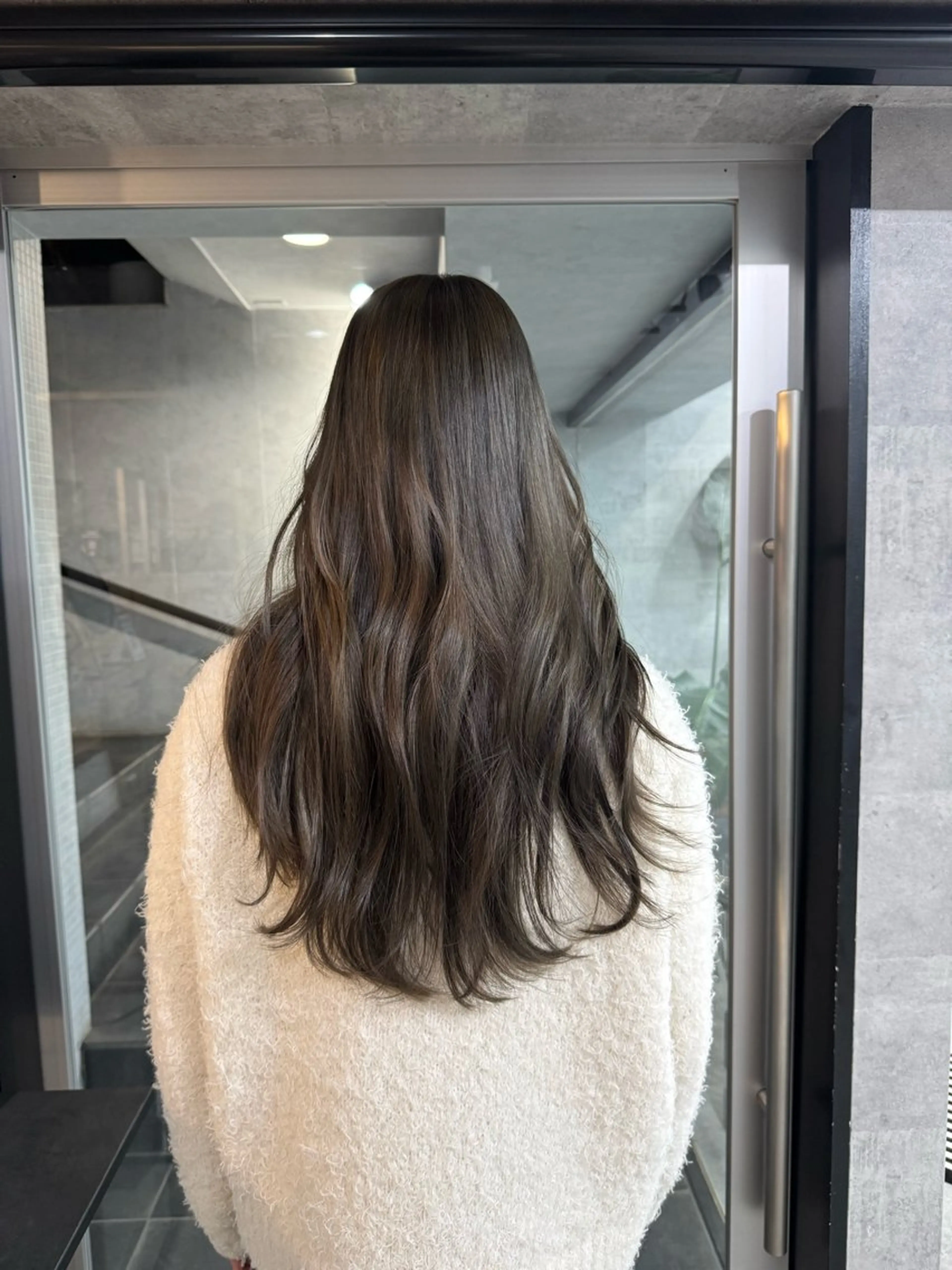 セミロング カラー カット ヘアカラー トリートメント NOOS omotesando所属・あなたのお悩み改善" You"💚❤️💛のヘアスタイル