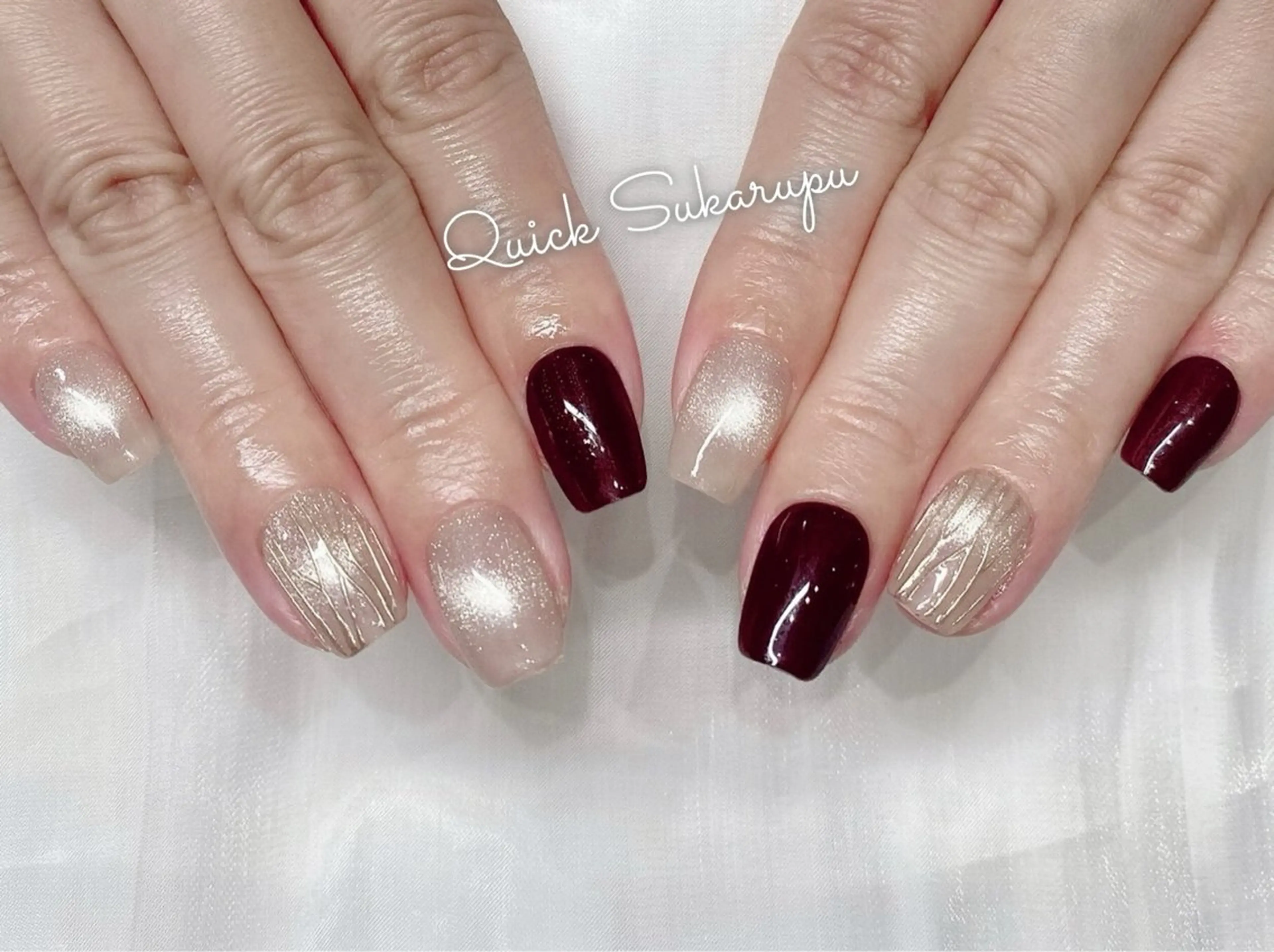 ネイル ハンドネイル Quick Sukarupu 高田馬場店所属・Quick Sukarupuのネイルデザイン