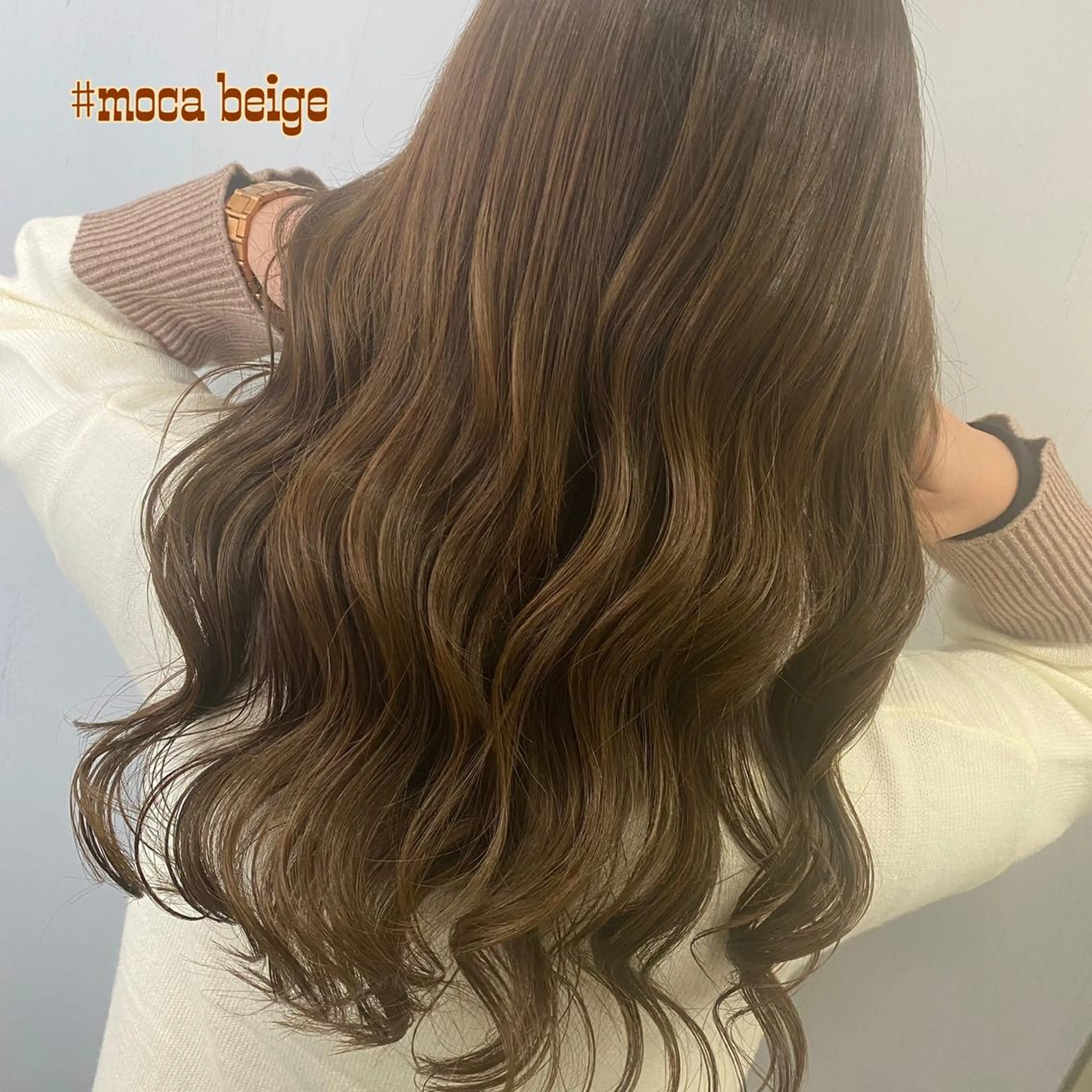 カラー ベージュカラー モカベージュ 橋口 亮平のヘアスタイル