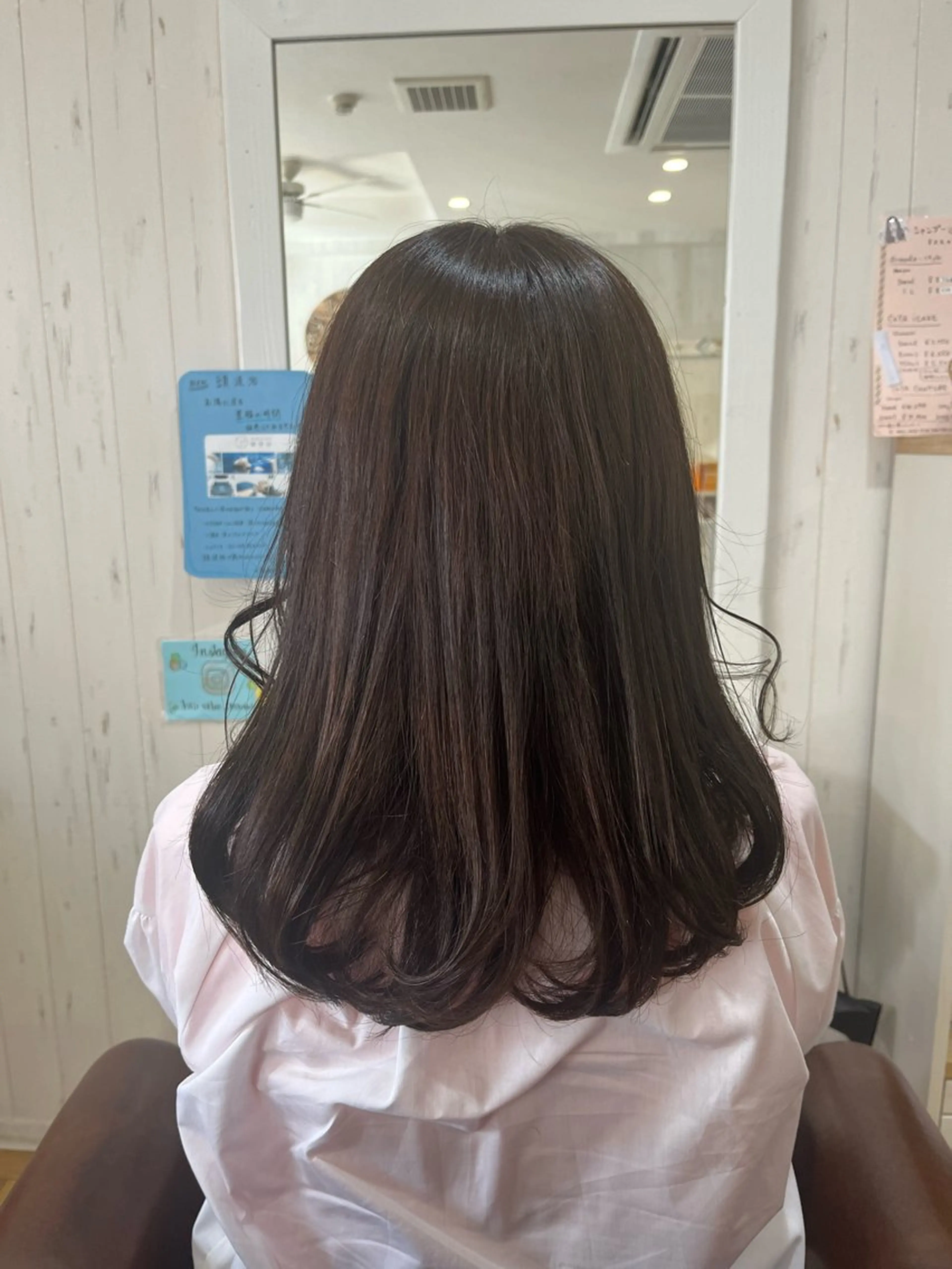 リタッチカラーの写真