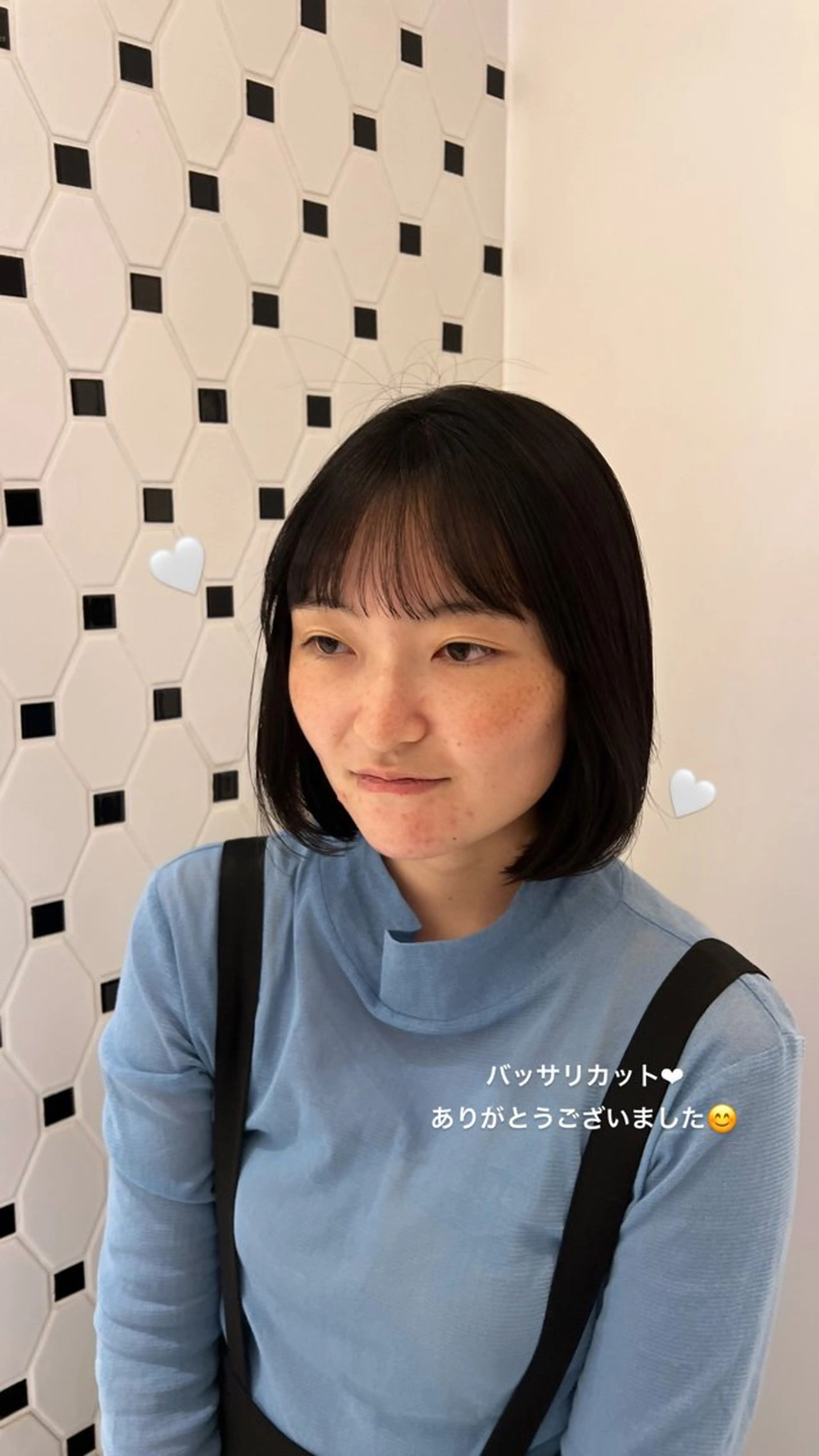 ショート コテ巻き風パーマ 銀座RINOSEのヘアスタイル