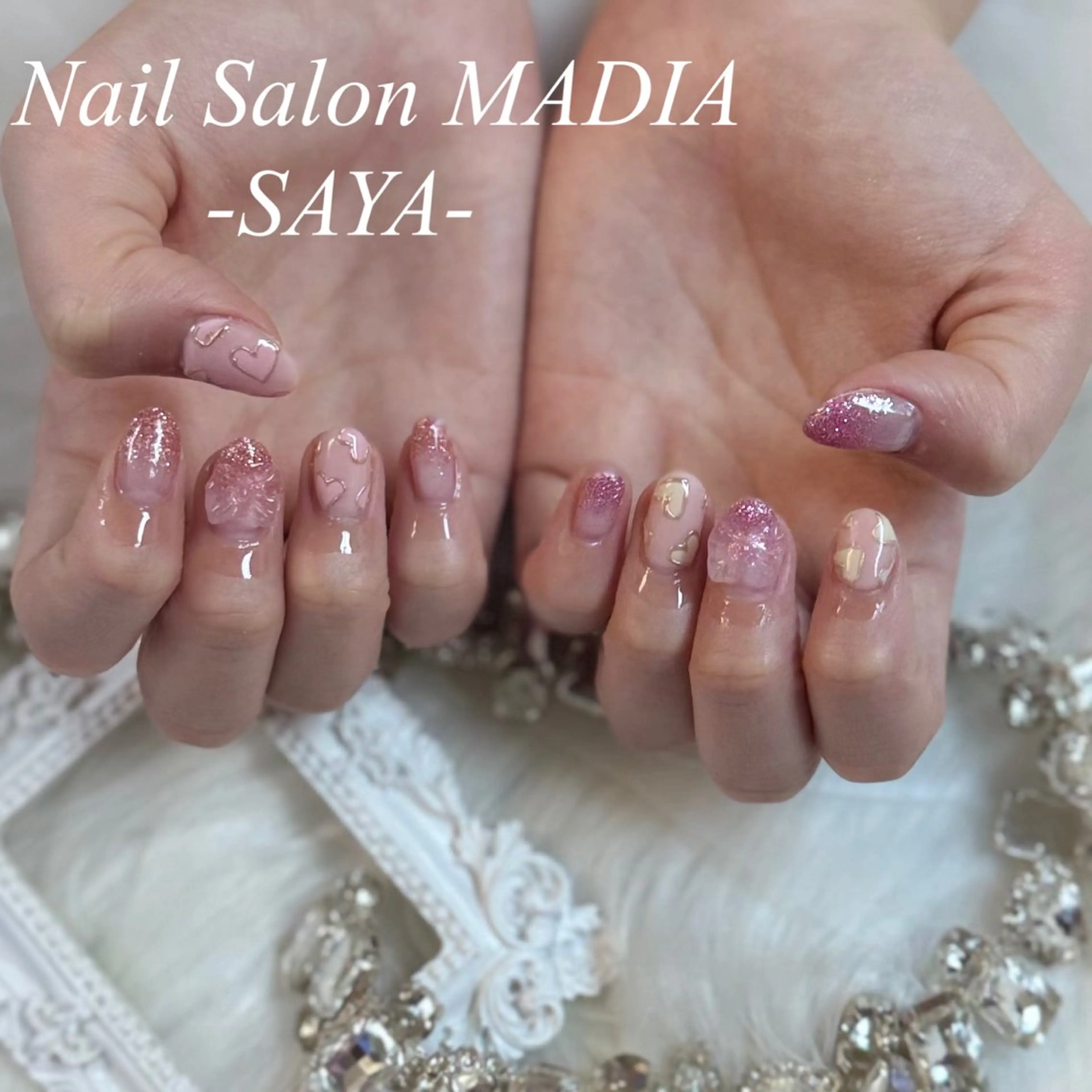 ネイル ジェルネイル G.el【ジエル】所属・G.el sayaのネイルデザイン