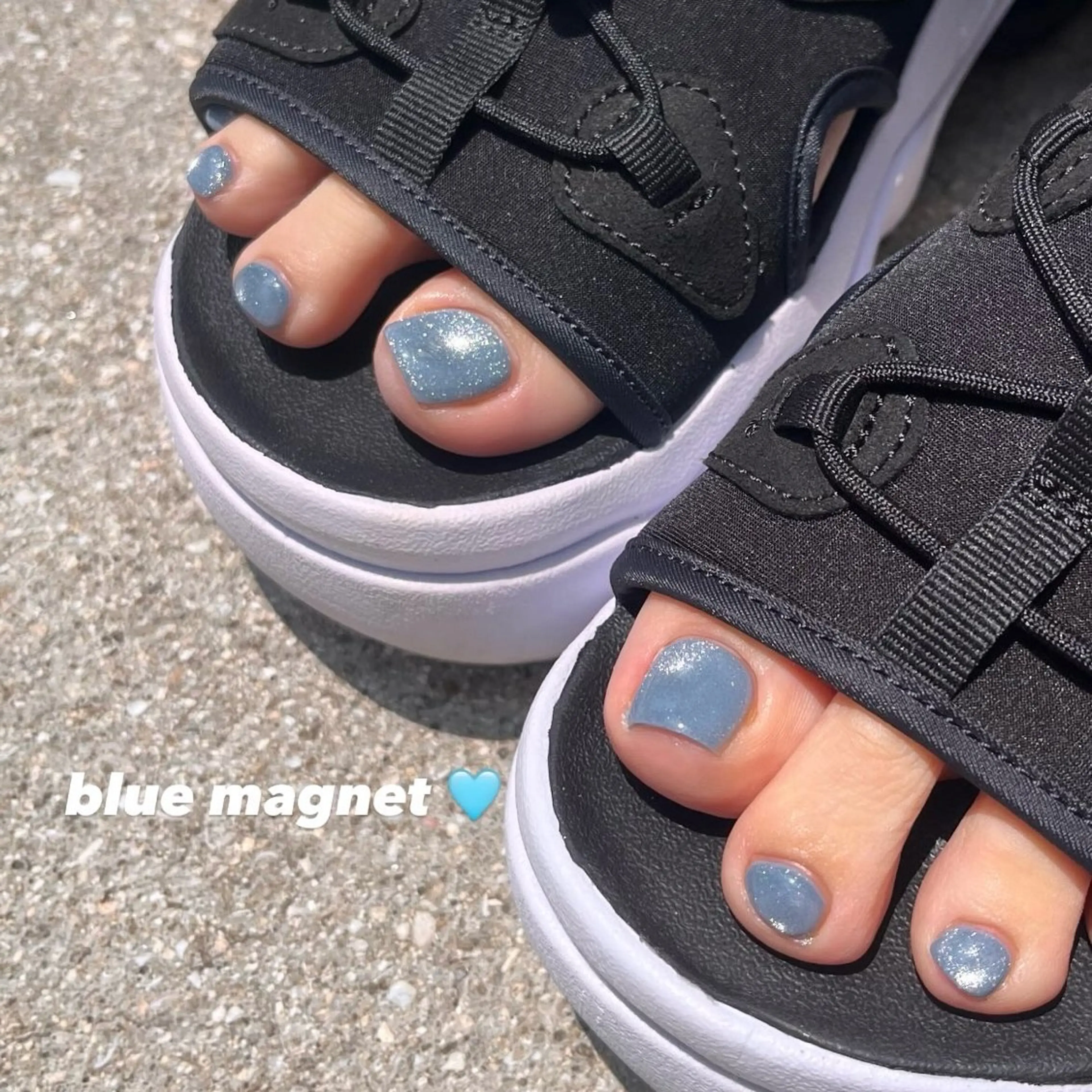 ネイル フットネイル マグネットネイル ハンドネイル ballie／小野原 なつみのネイルデザイン