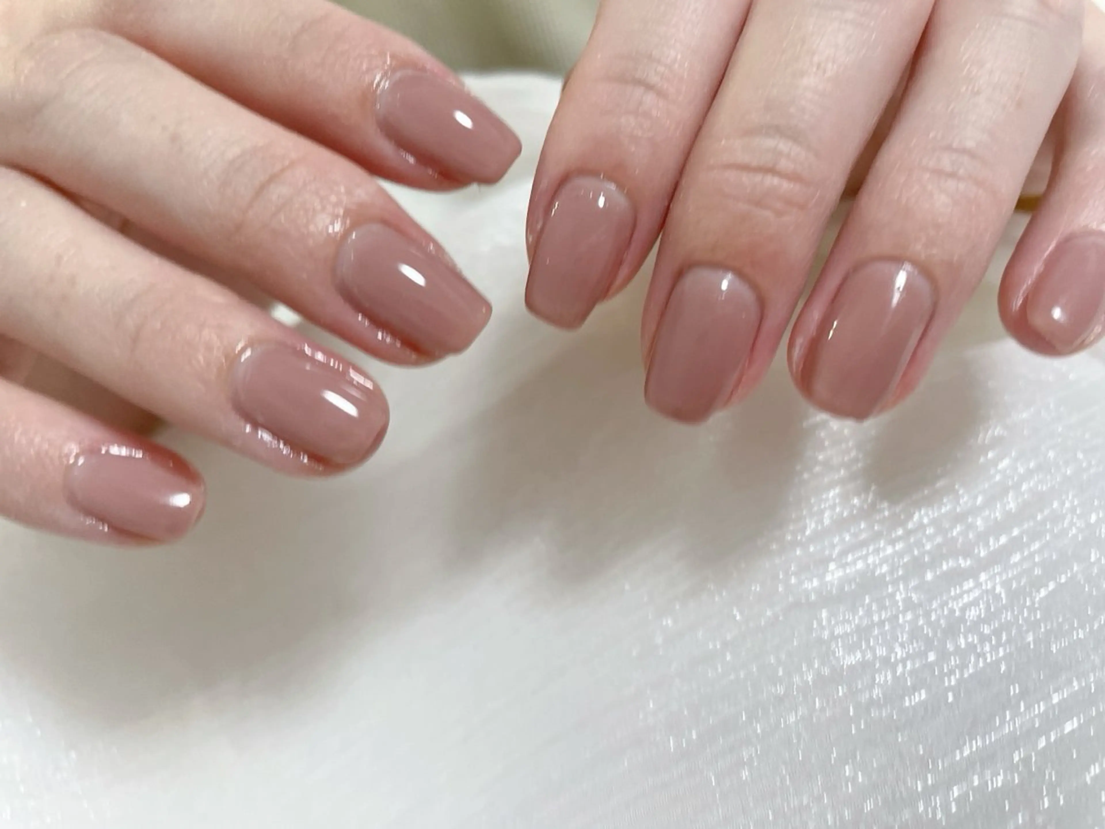 ネイル オーロラネイル フットネイル フレンチネイル ジェルネイル ハート ハンドネイル Mogu nail 二子玉川のネイルデザイン