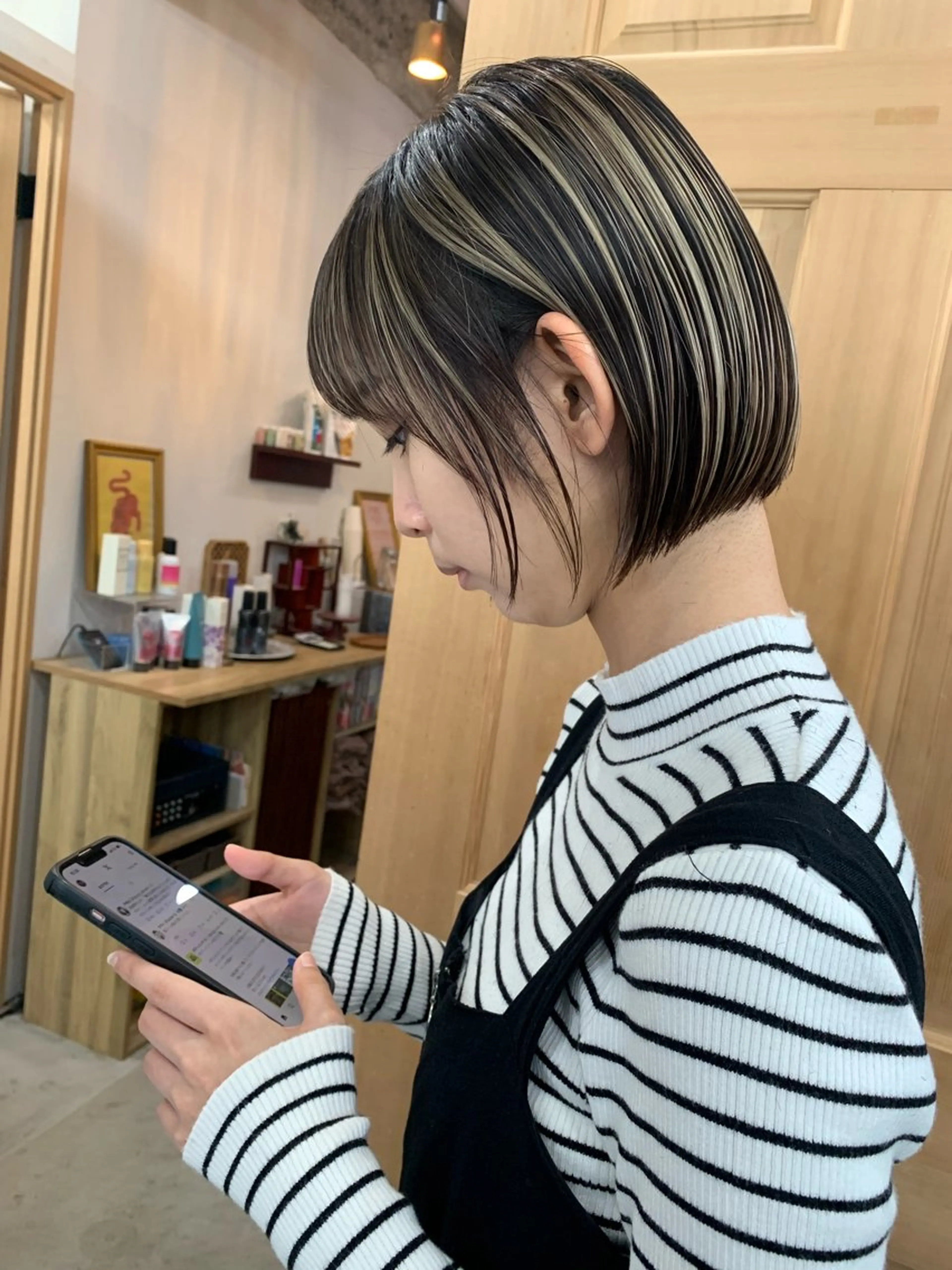 ショート カラー salonmall所属・松尾 大介のヘアスタイル