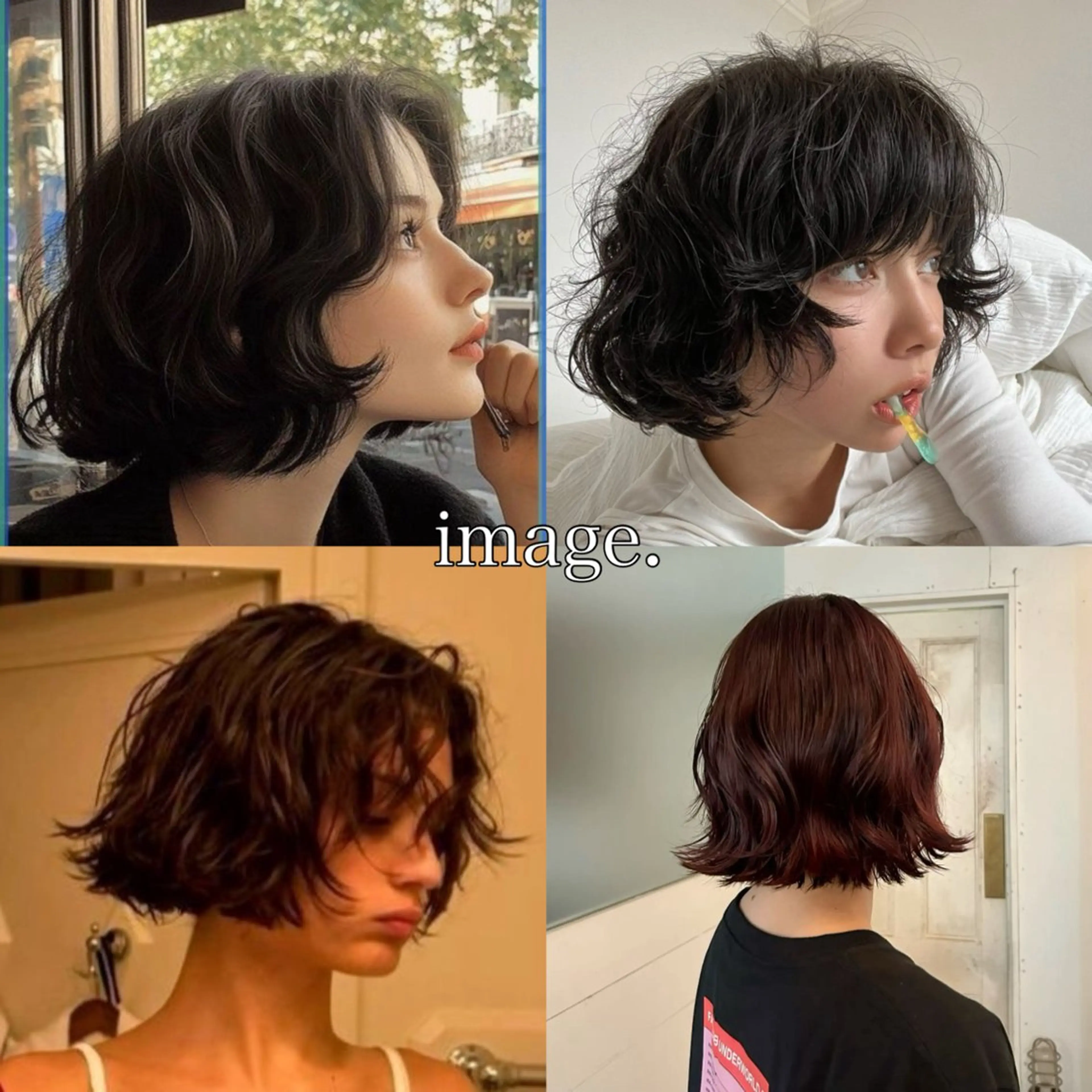 【撮影モデル】ボブカット(パーマ風コテ巻き仕上げ)🌀シャンプーブロー込の写真