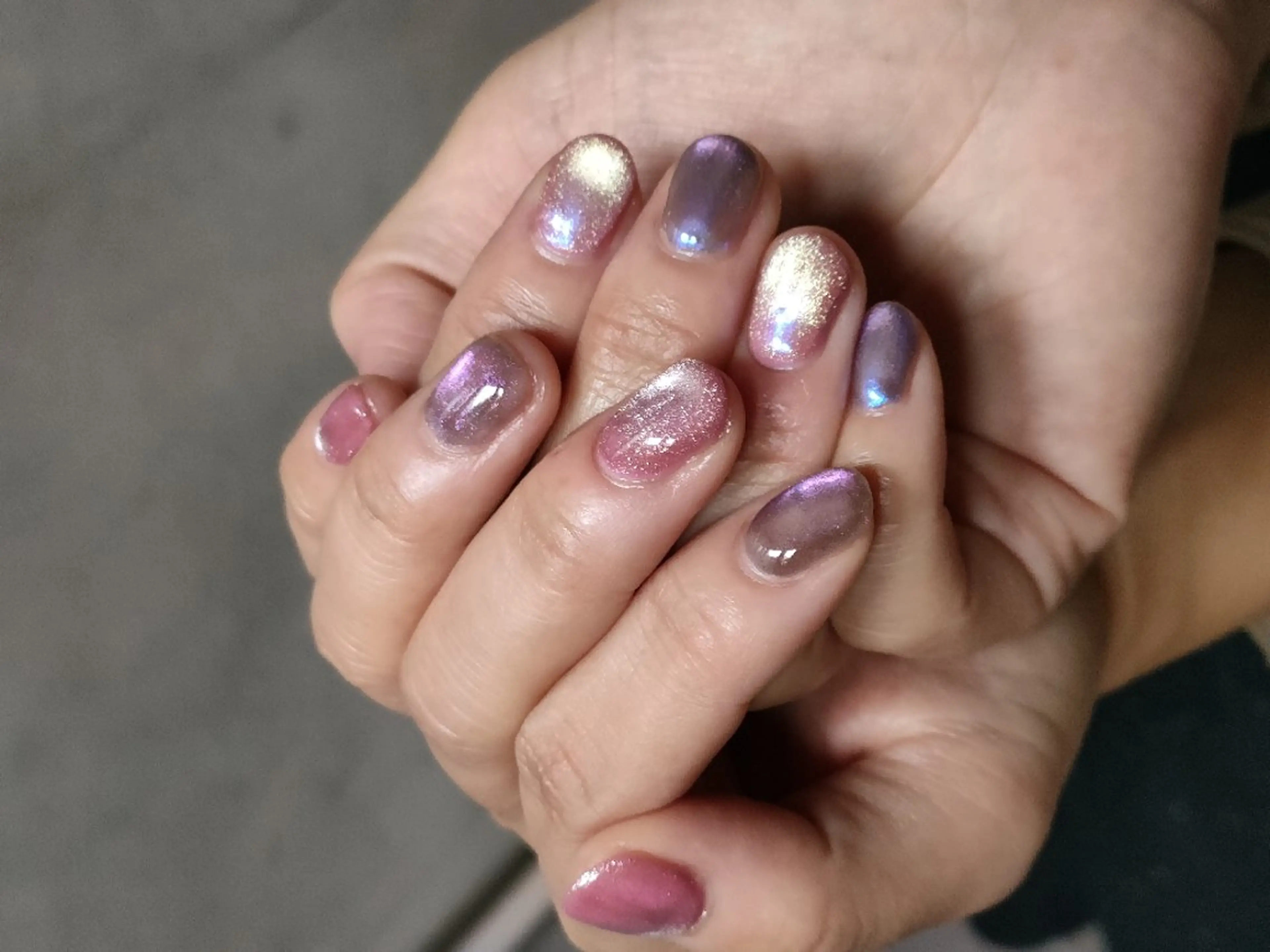 ネイル マグネットネイル oir. nailsalonのネイルデザイン