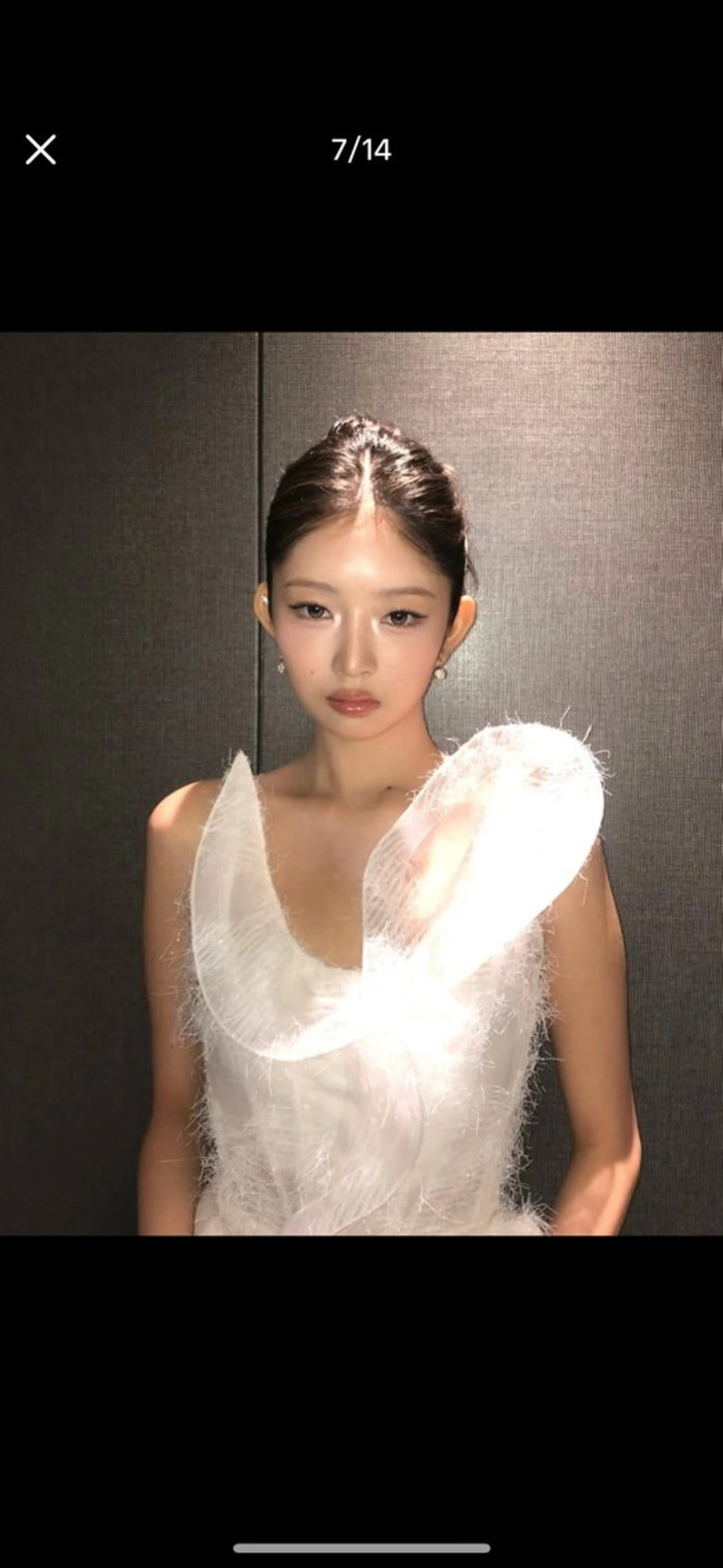 セミロング カラー カット 縮毛矯正 トリートメント レイヤー/韓国ヘア/ 梅田/中崎町のヘアスタイル