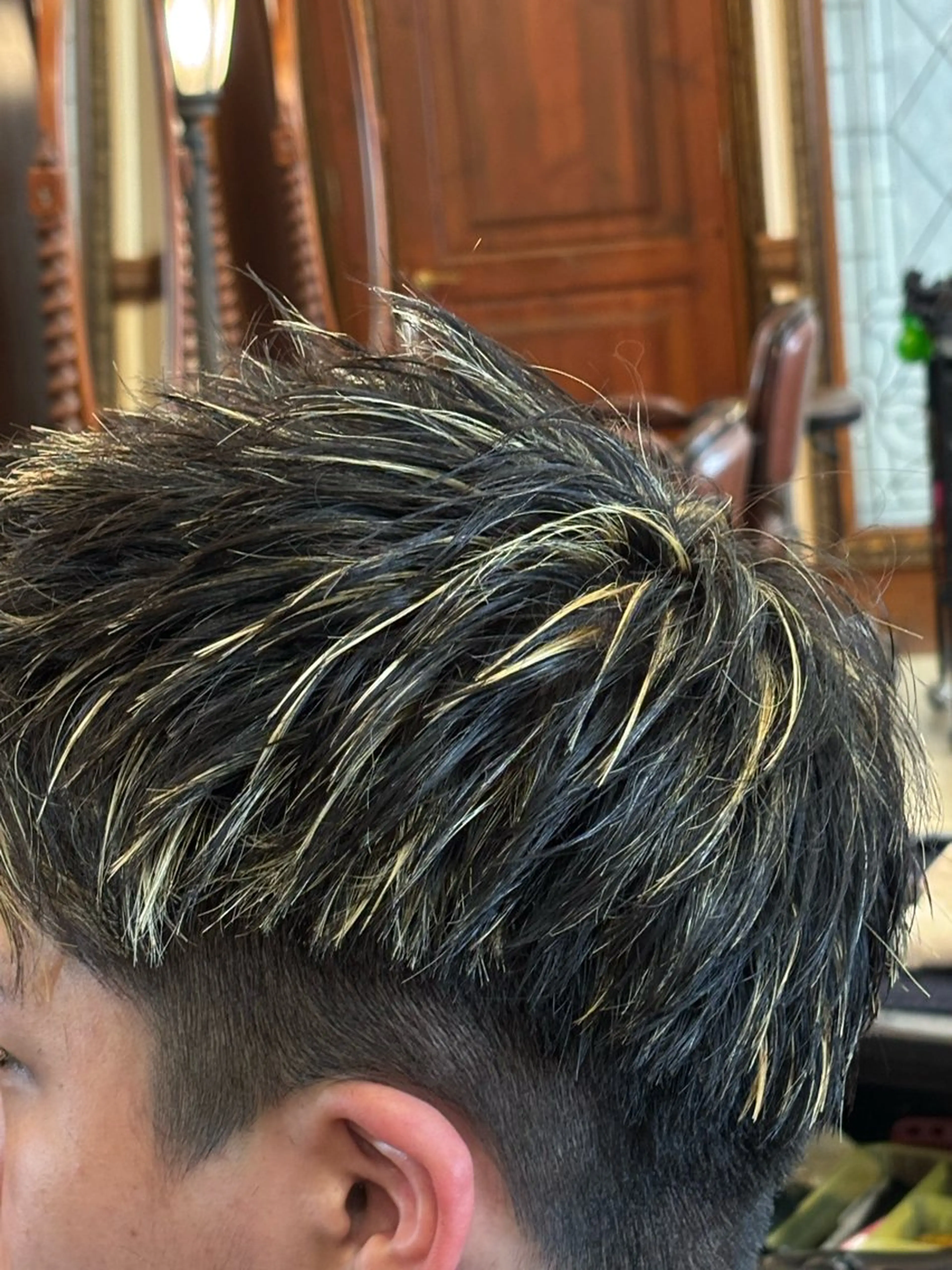 ショート カラー メンズ おしゃれ泥棒 石原メンズ特化美容師のヘアスタイル