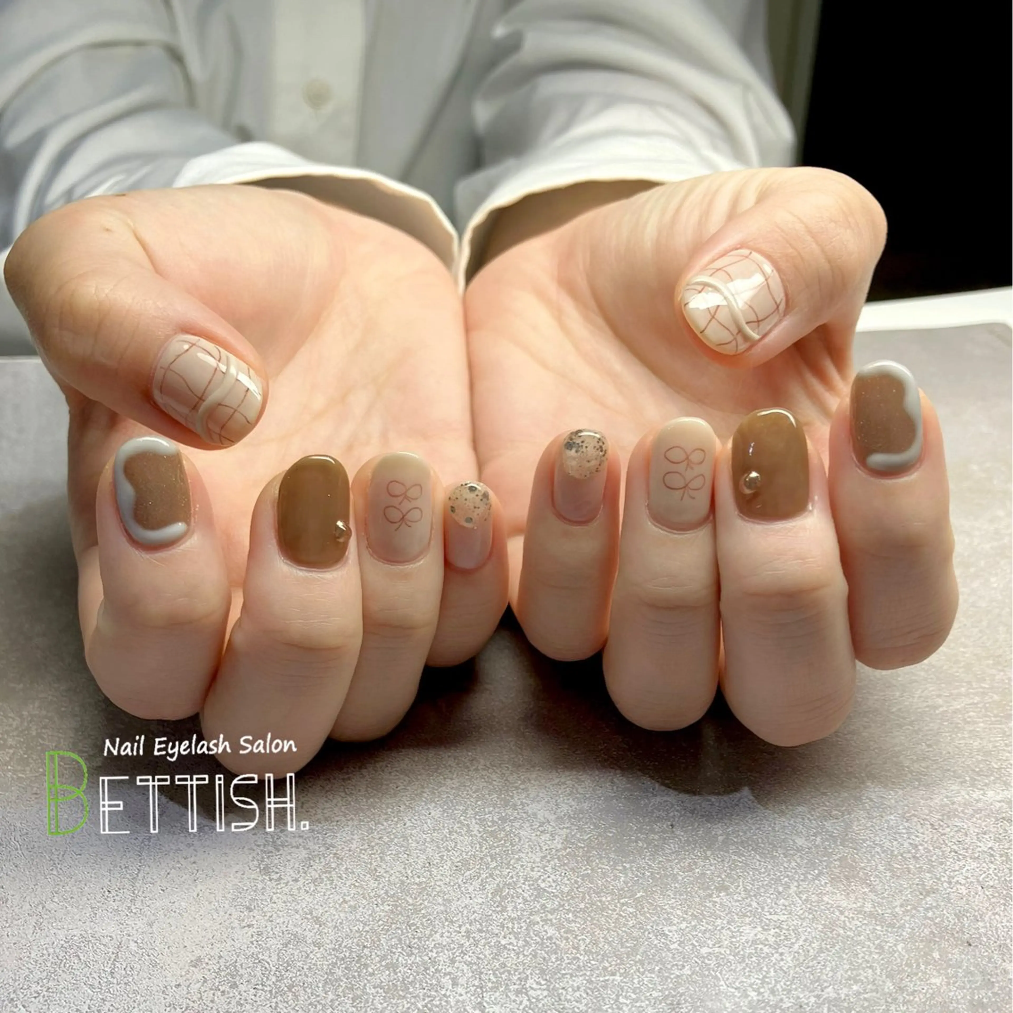 ネイル ハンドネイル BETTISH. KUMIKO☺︎︎のネイルデザイン