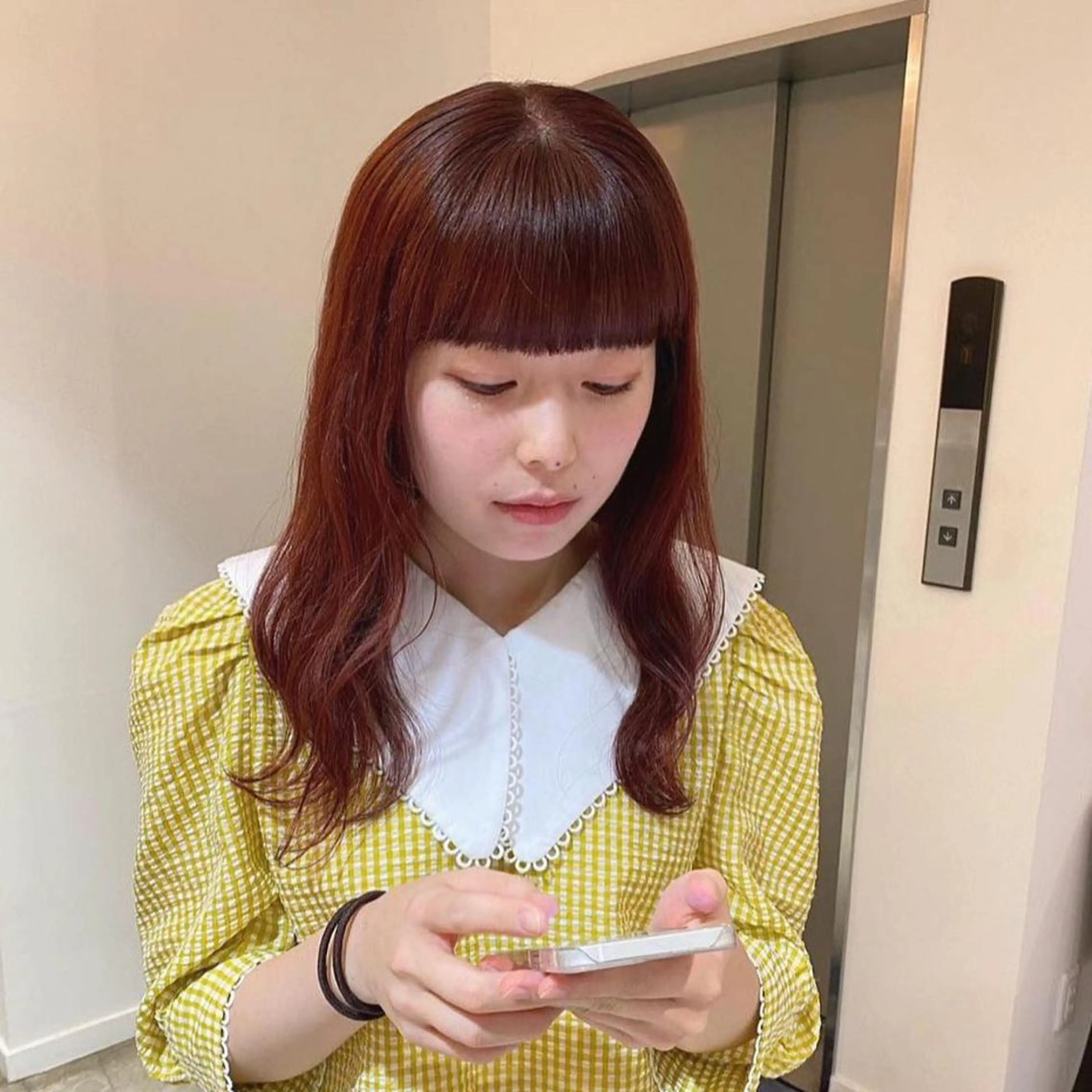 似合わせカット+潤いカラー+オージュア4ステップトリートメントの写真