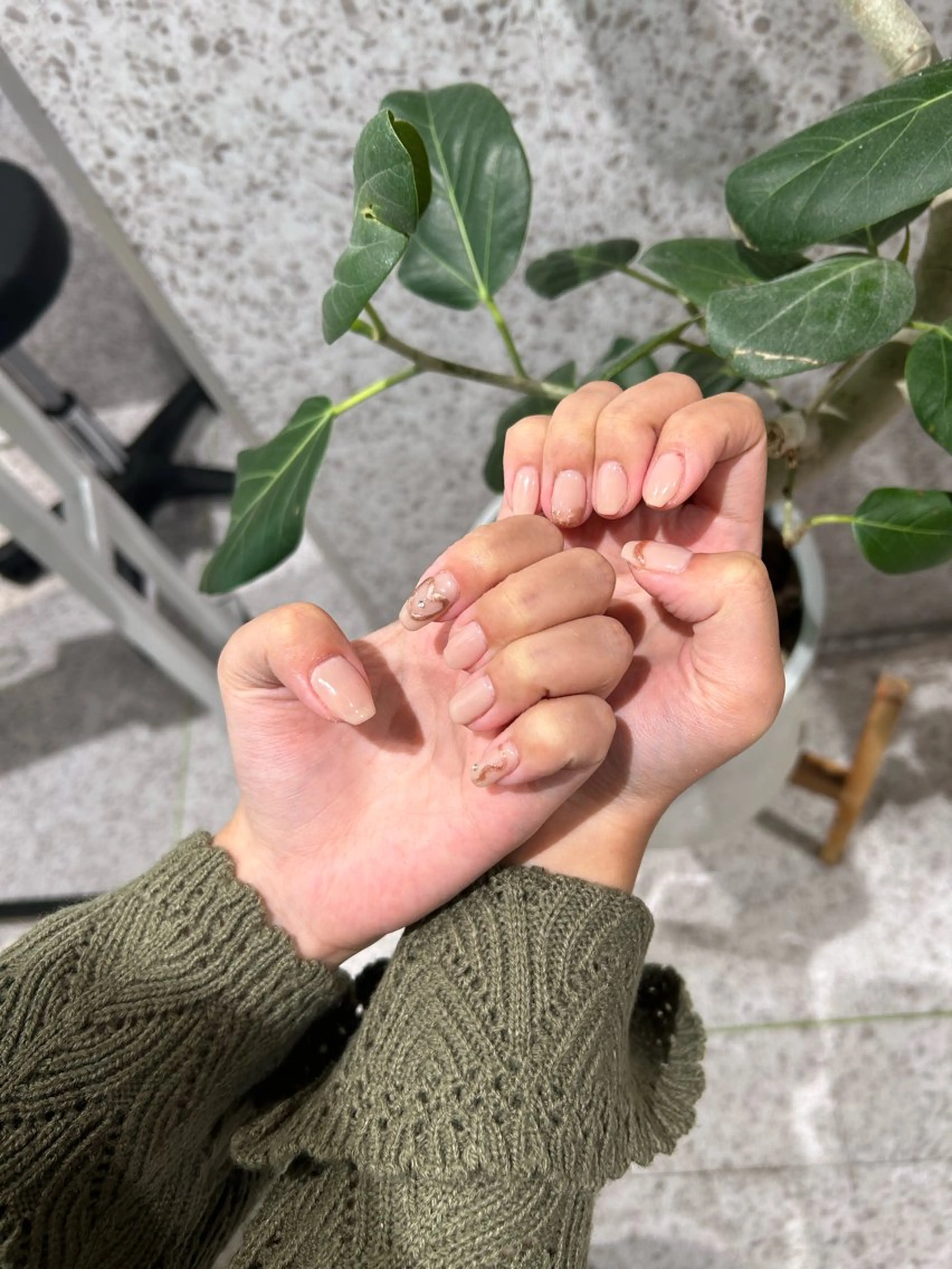 ネイル 成人式 長さ出し 韓国ネイル ショートネイル ハンドネイル ♡ハイトーン★ ネイル/しの♡のヘアスタイル