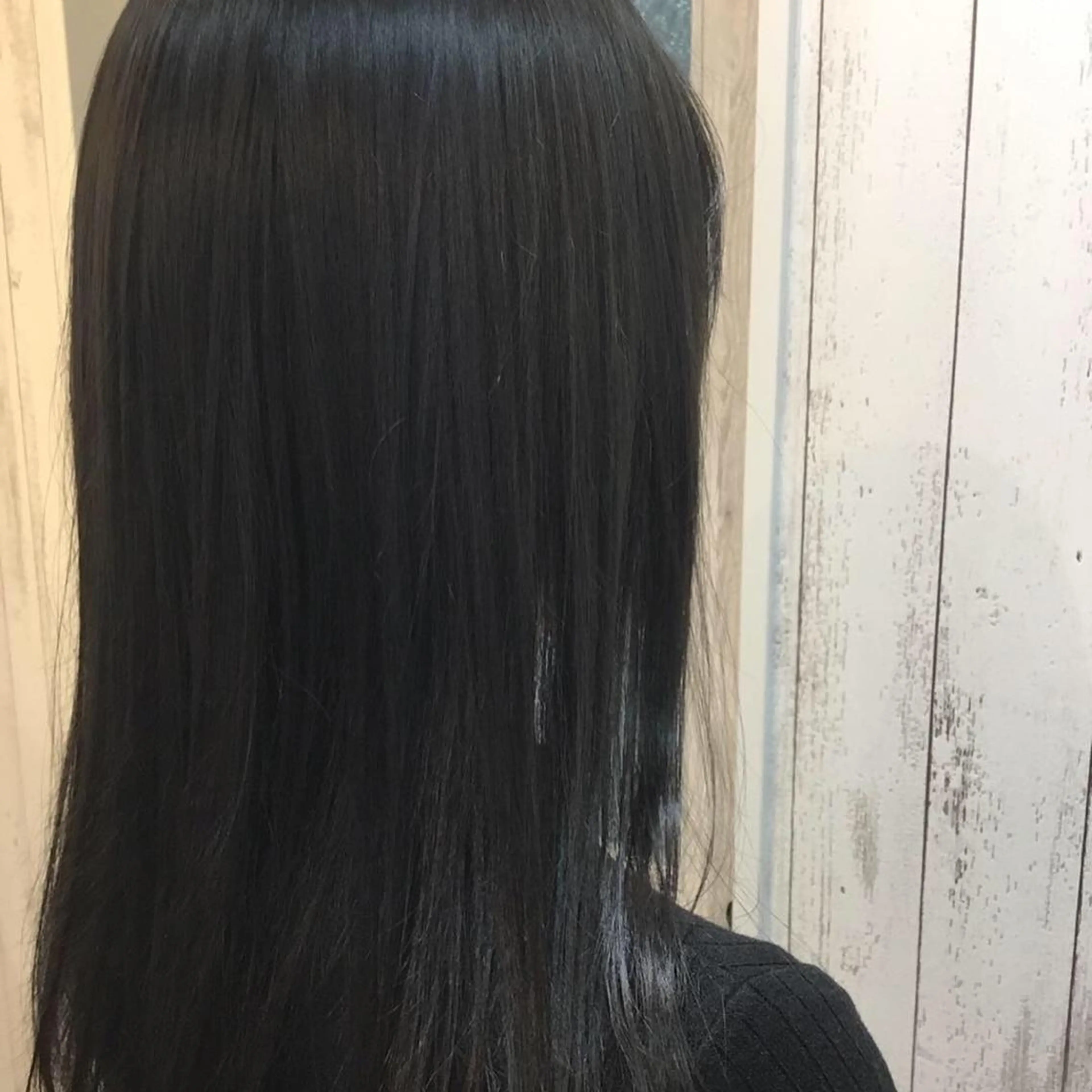 セミロング カラー パーマ embrace エンブレイスのヘアスタイル