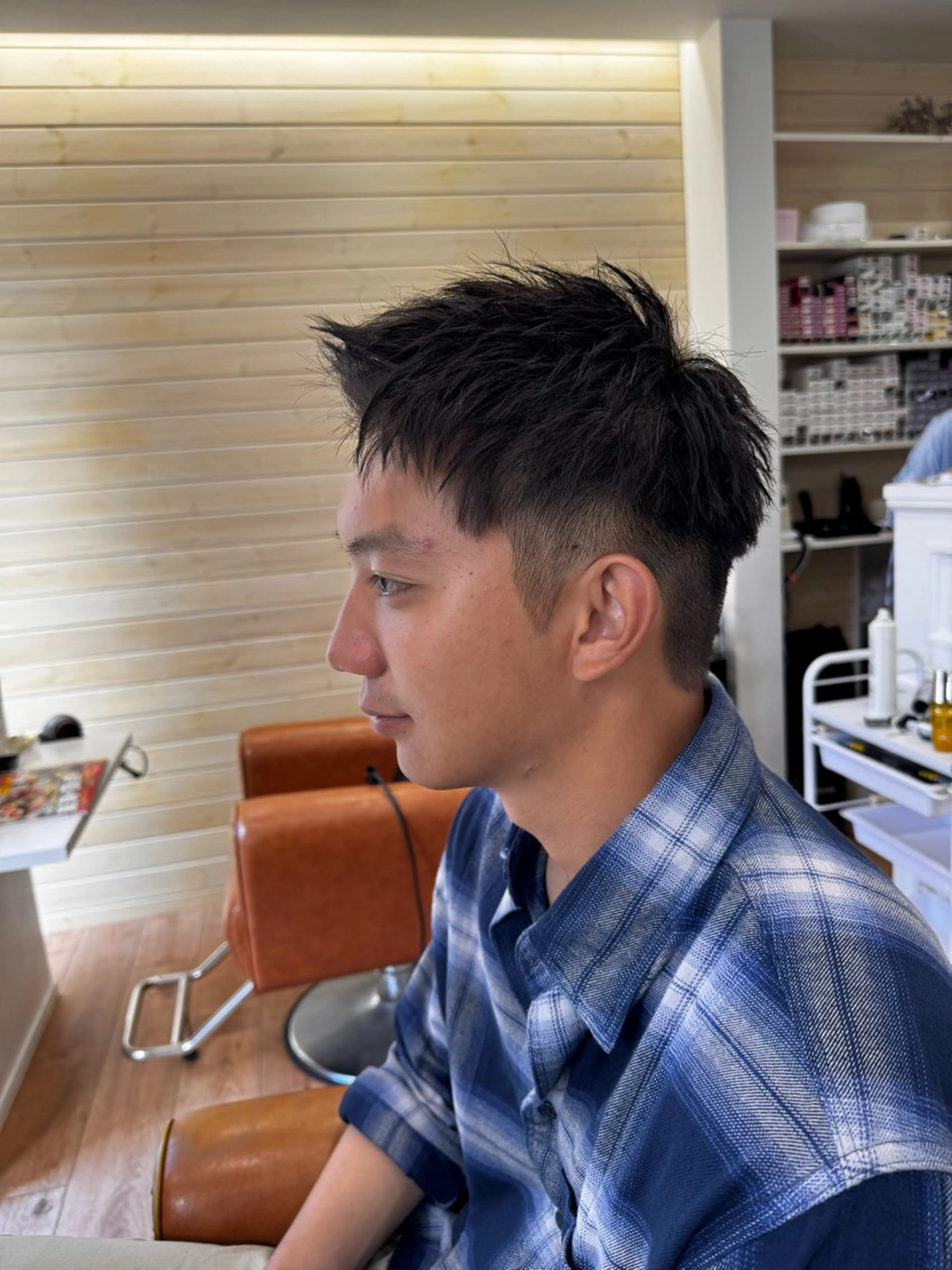 メンズ ツーブロック カット cyan 水川和馬のヘアスタイル