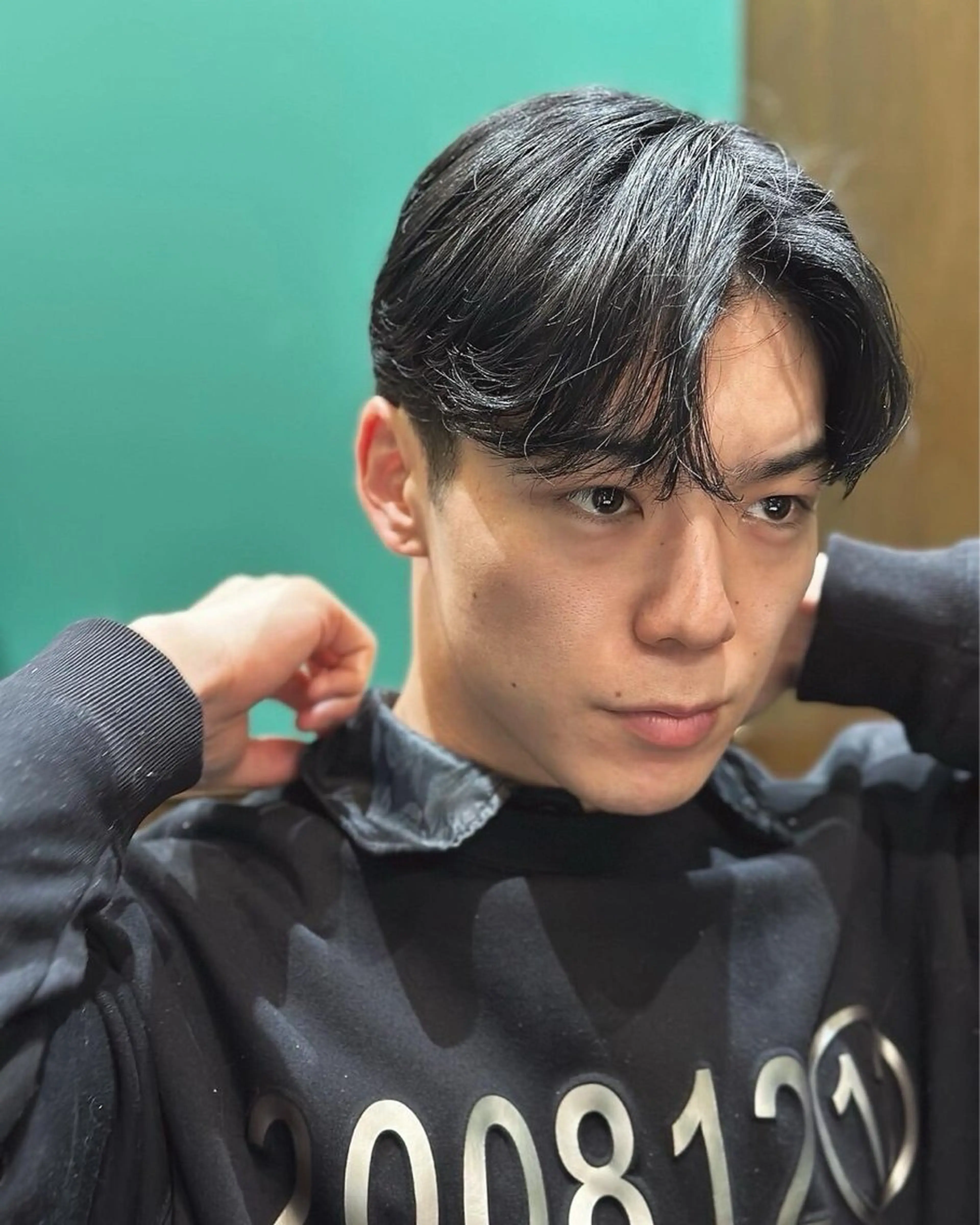 メンズ ヒロ銀座バーバーショップ難波店所属・塩崎 仁彦のヘアスタイル