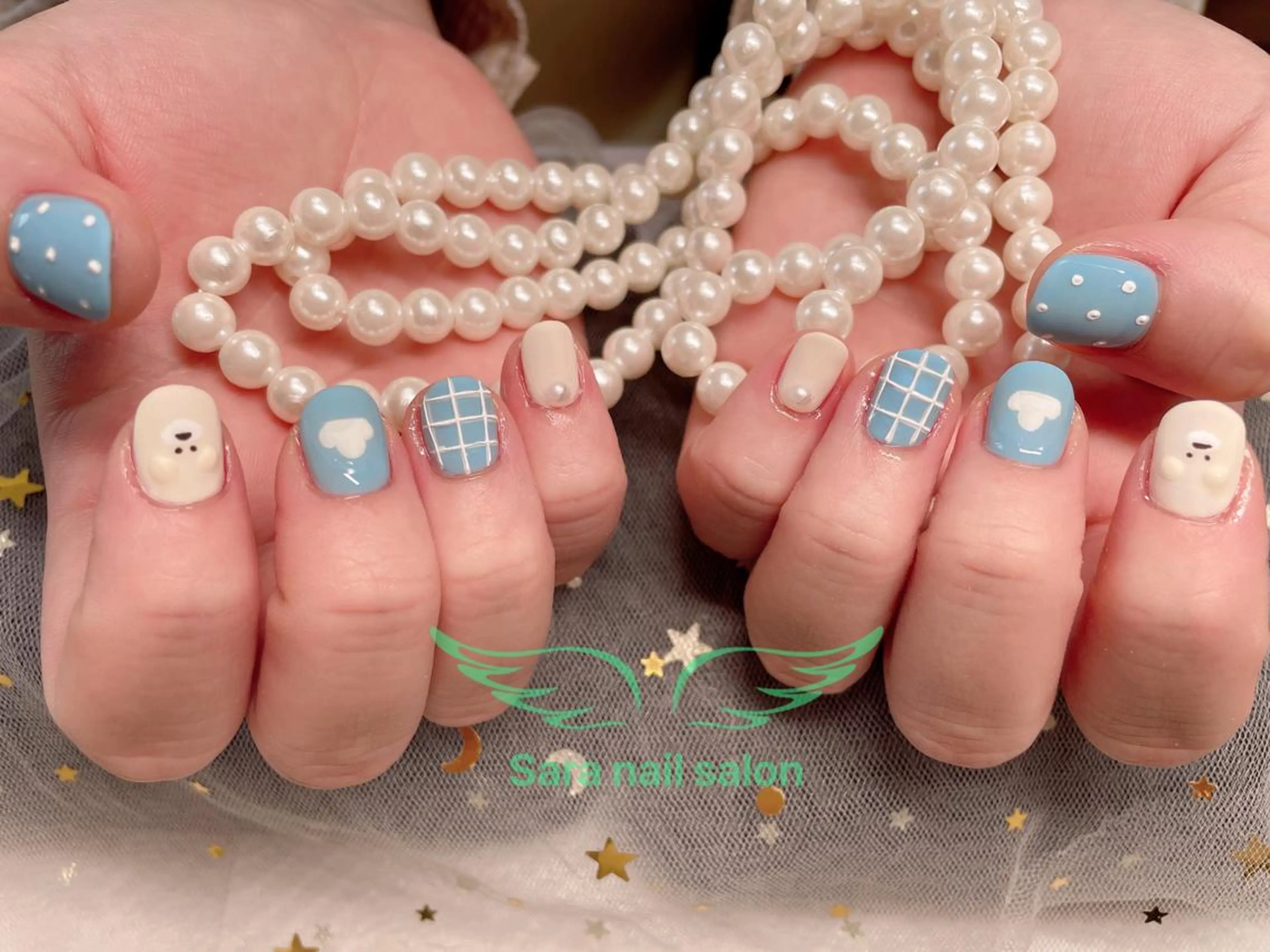 ネイル ハンドネイル ハンドケア 小岩 Saraのネイルデザイン