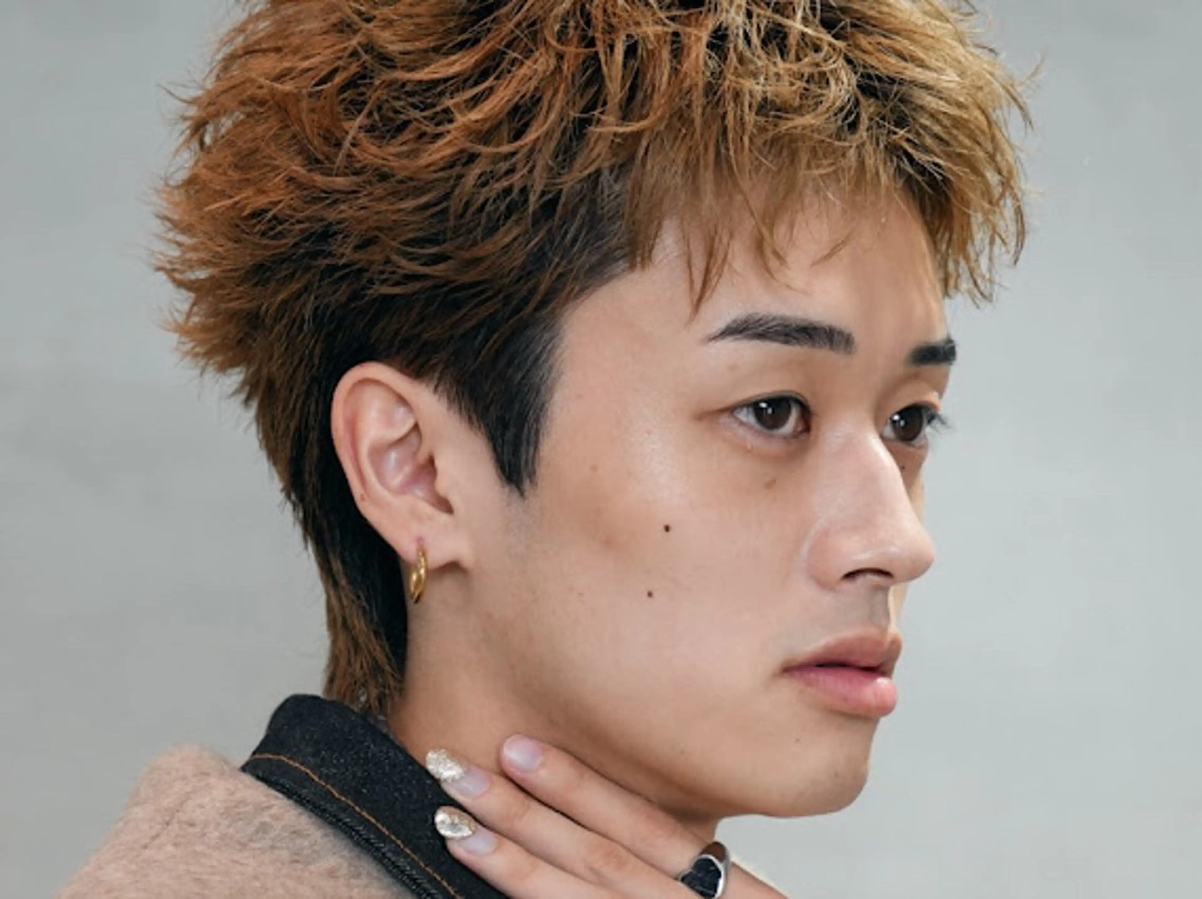 カラー パーマ メンズ fifth天神メンズ パーマ特化／内山遥斗のヘアスタイル