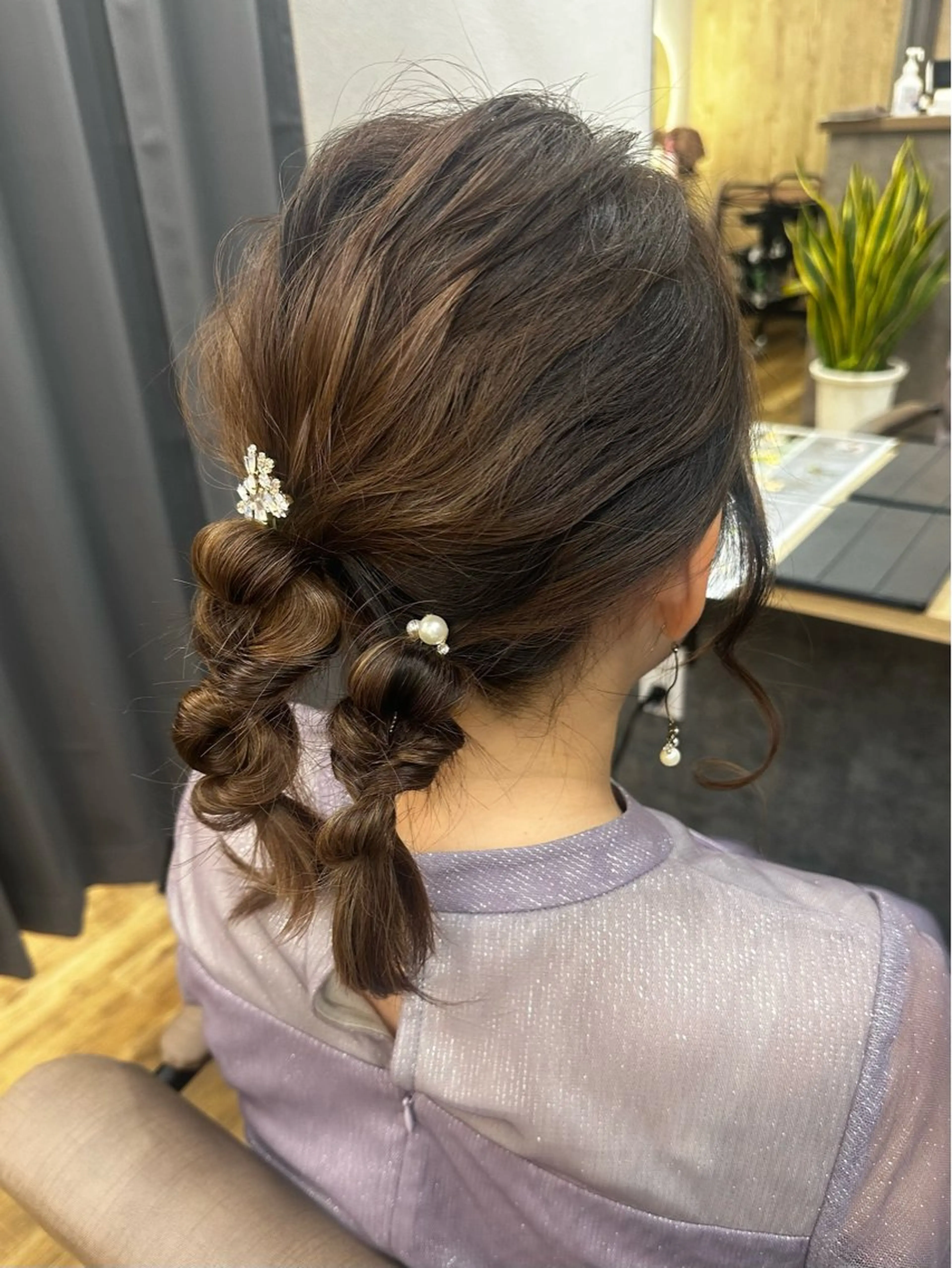 ミディアム ヘアセット TELA HAIR南流山店所属・TELA HAIR Annaのヘアスタイル