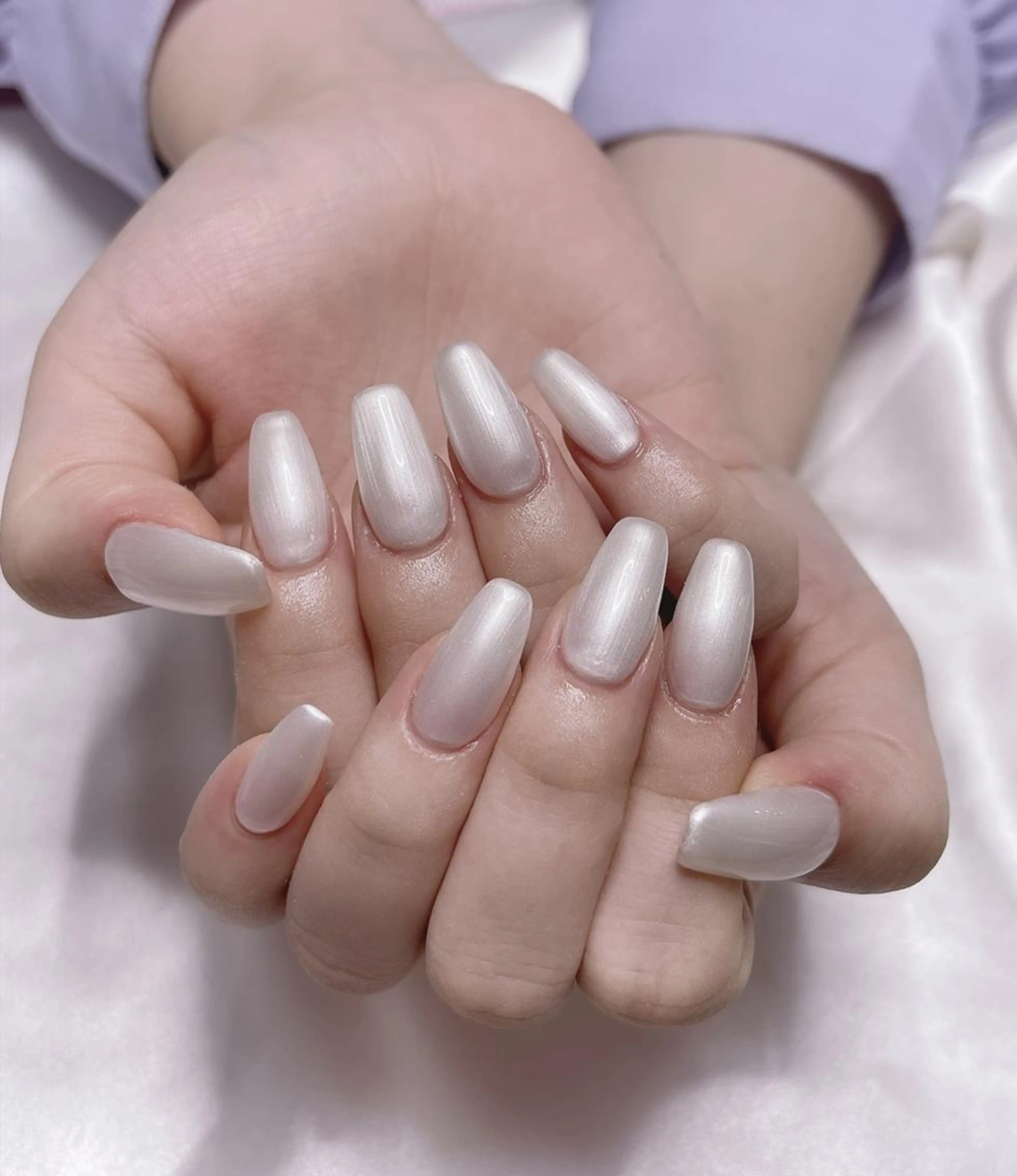 [オフなし]💕チップ長さだしワンカラーの写真