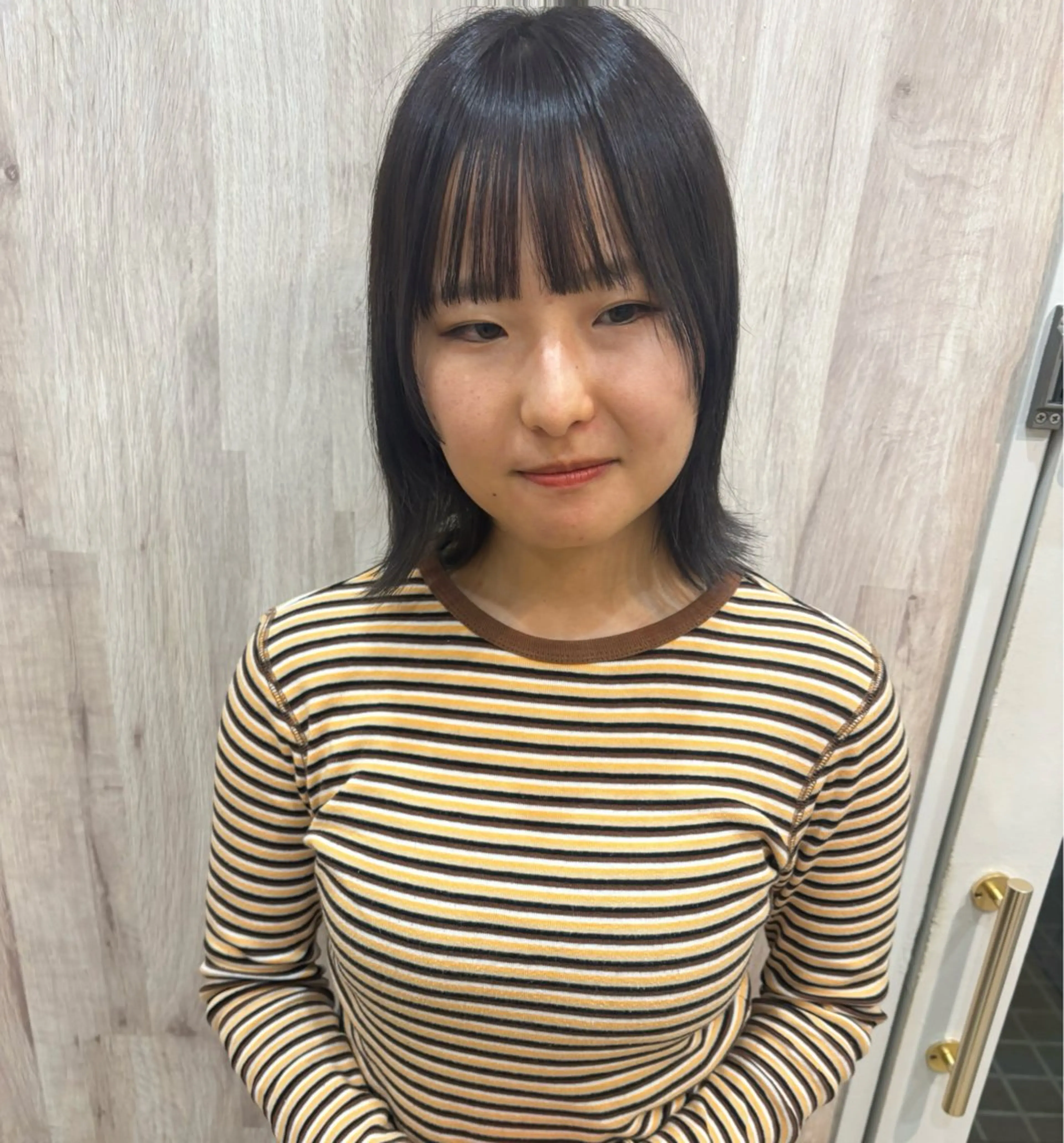 ミディアム 竹村 恵功代のヘアスタイル