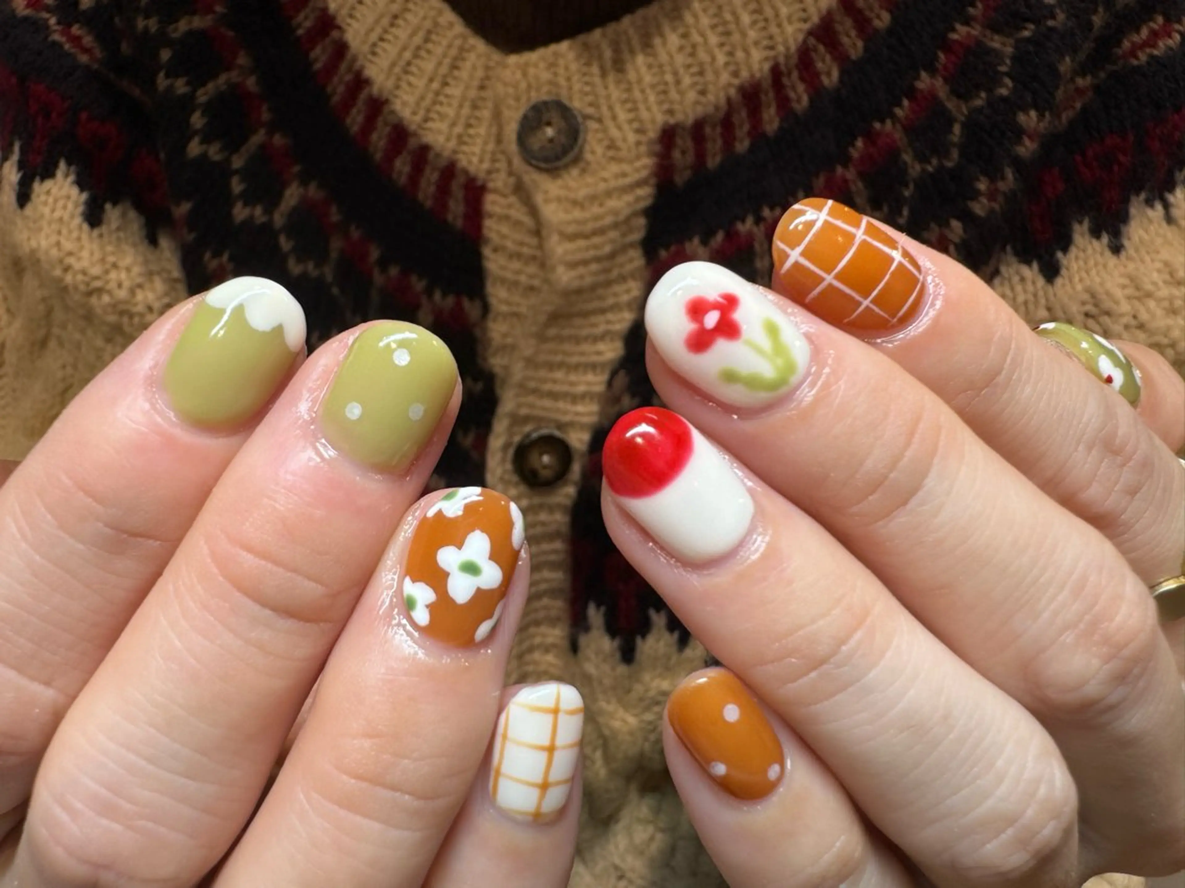 ネイル アートネイル ハンドネイル tsumeasobi所属・tsumeasobi 🪬macoのネイルデザイン