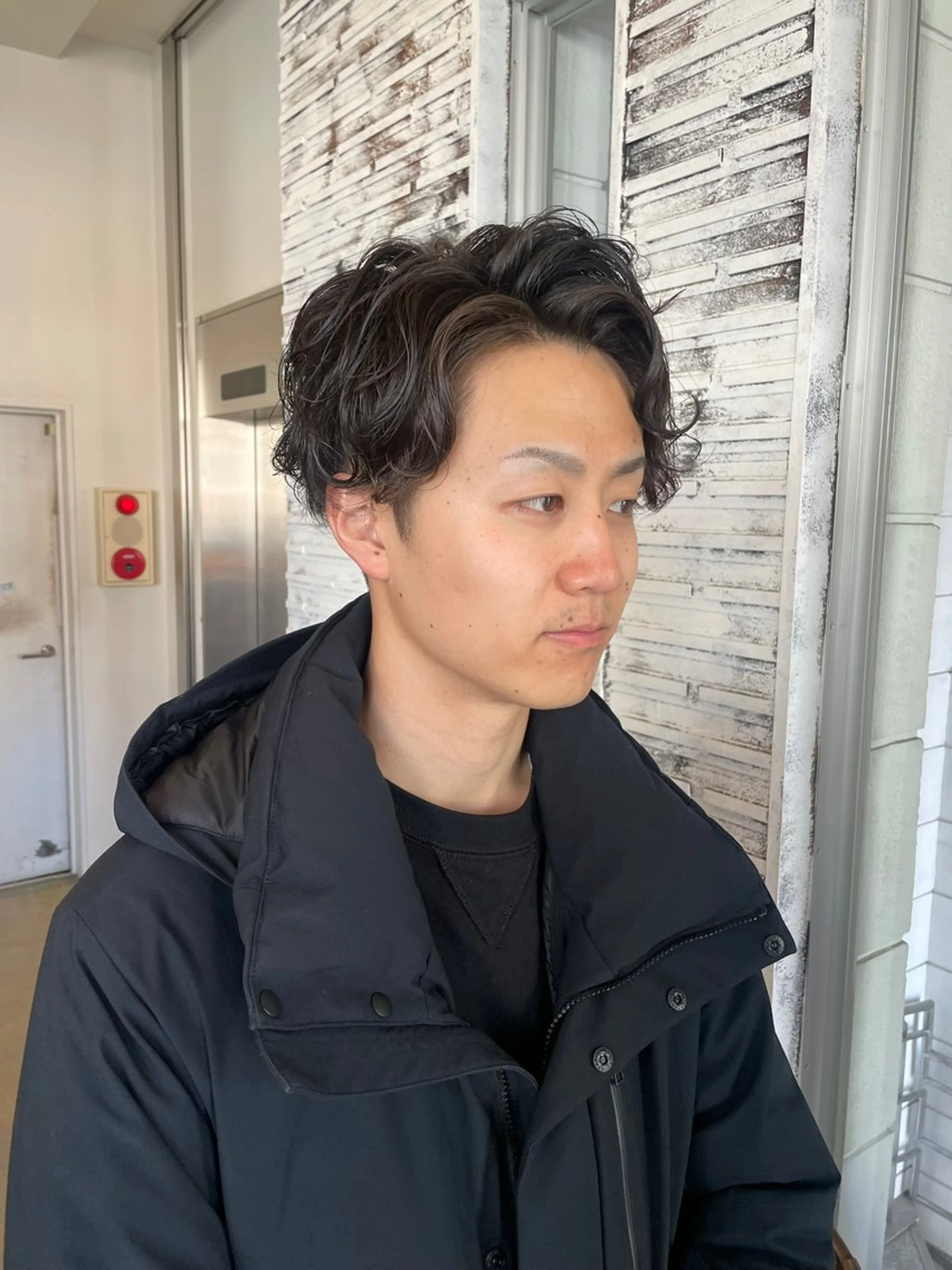 ショート パーマ メンズ パーマ特化 motooのヘアスタイル