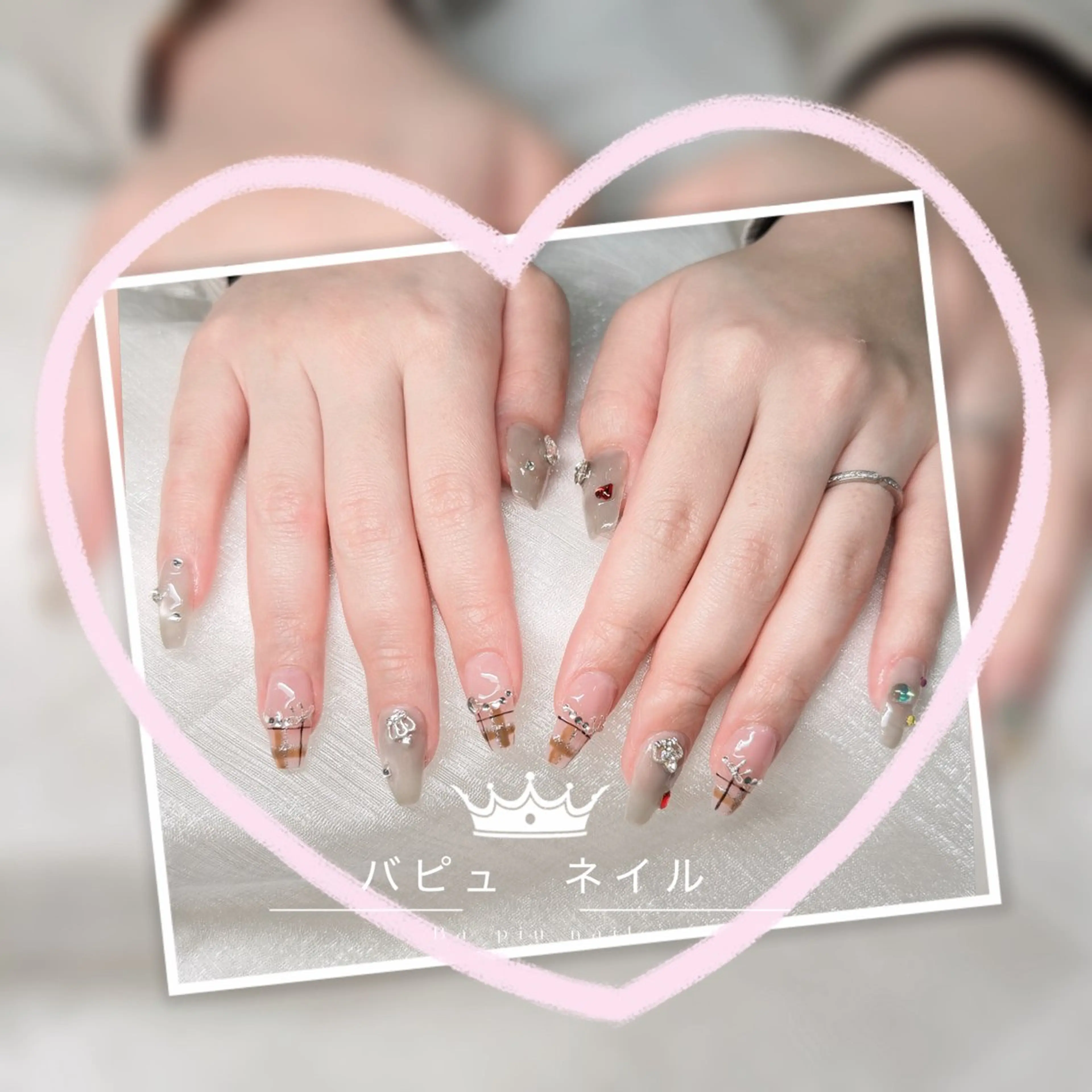 ネイル ハンドネイル BA_PIU NAILのネイルデザイン