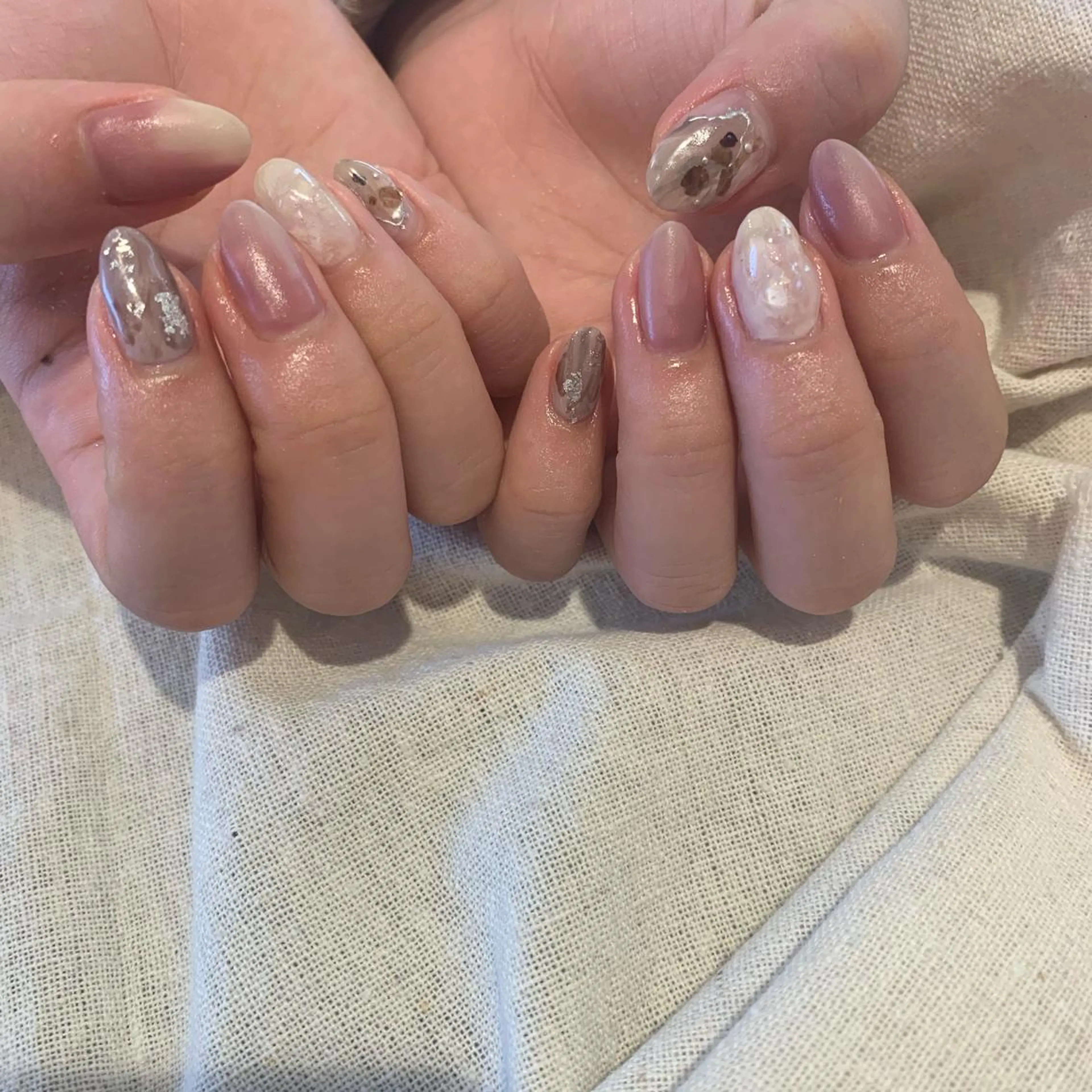 ネイル ハンドネイル revia所属・ERI Nailistのネイルデザイン