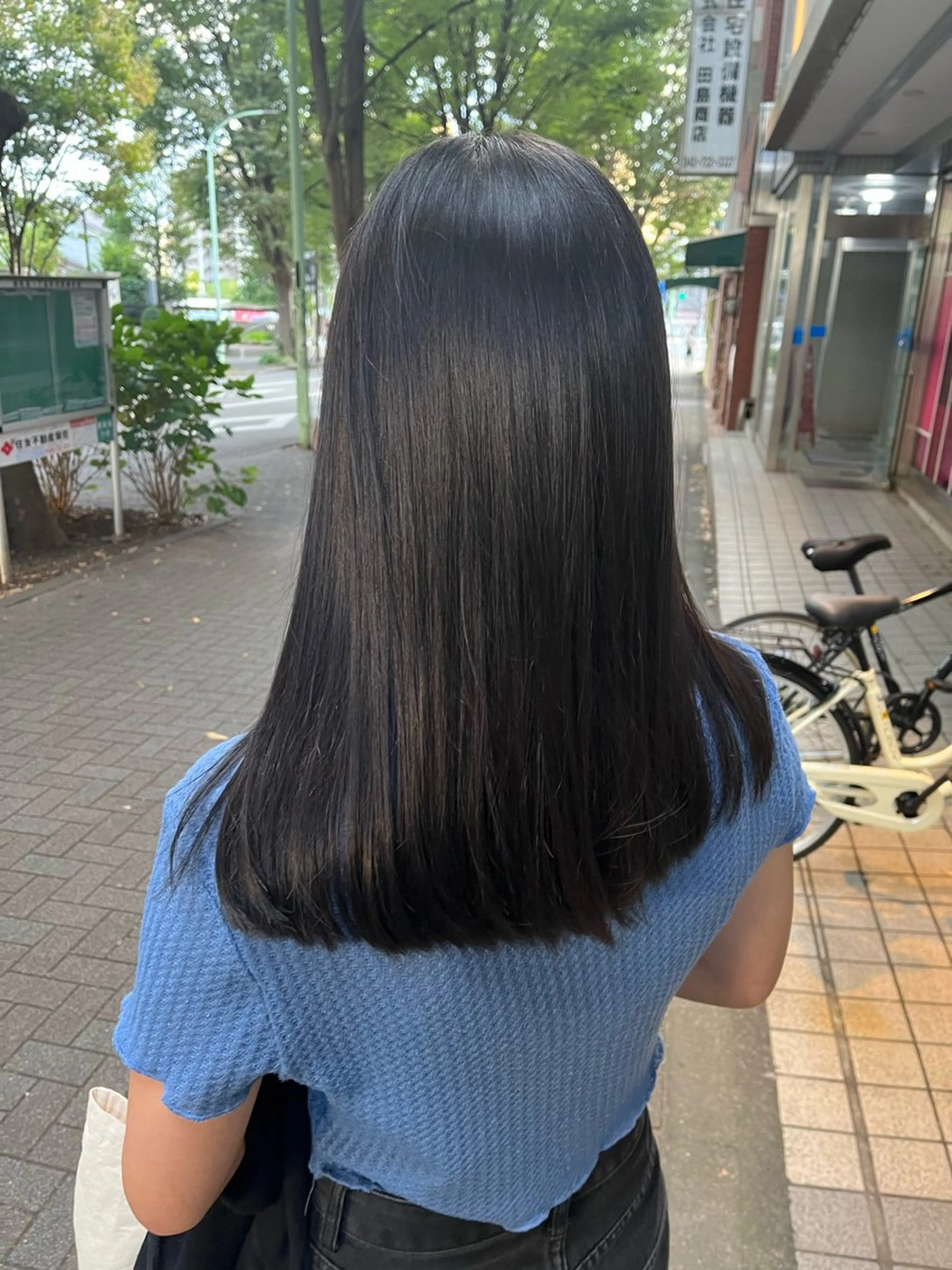 🌟ダメージが気になる方へ🌟髪質改善カラーlevel 1🌻 #町田#髪質改善#オージュア#艶髪カラーの写真