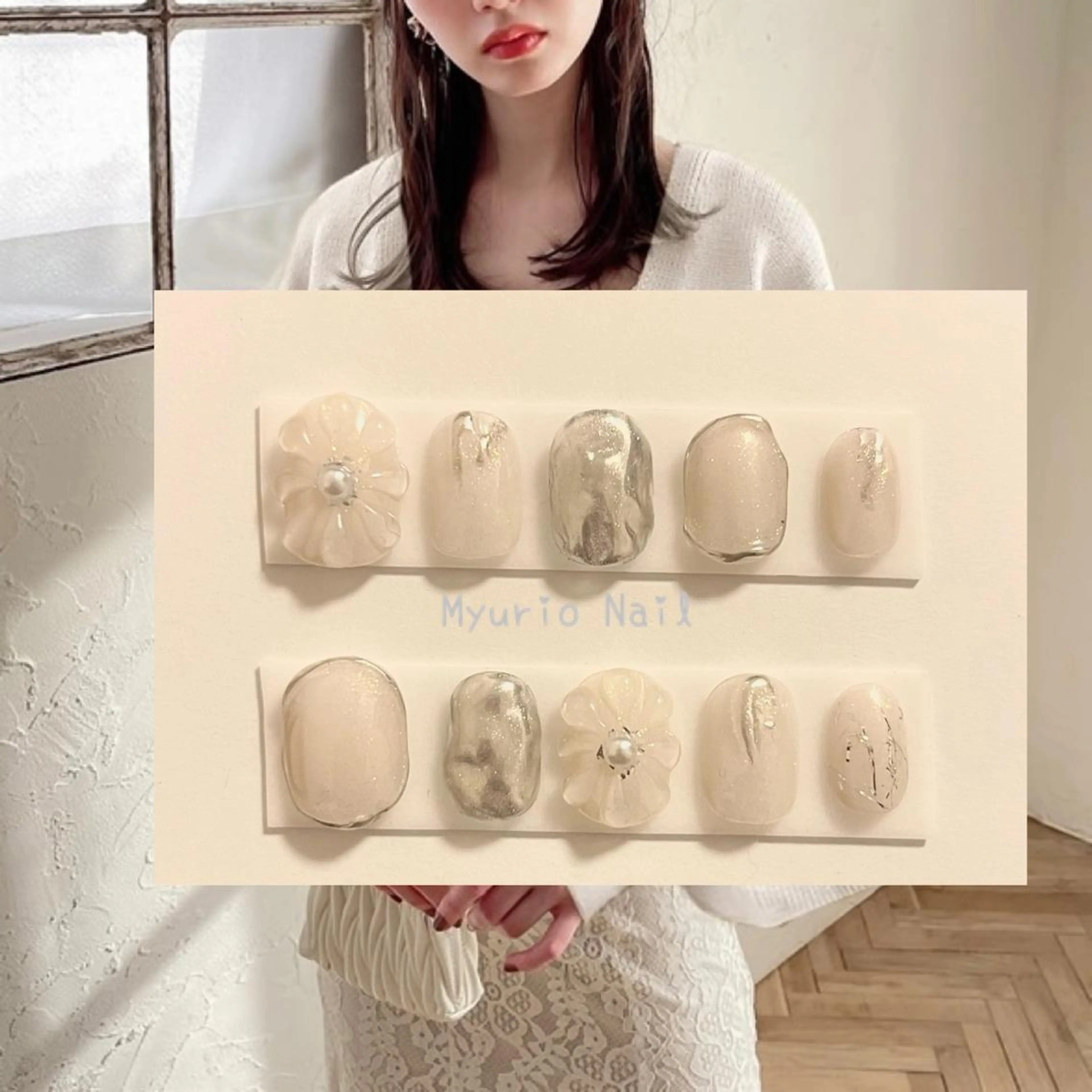 ネイル Sympa 𝓜iwako🐰ᩚのネイルデザイン